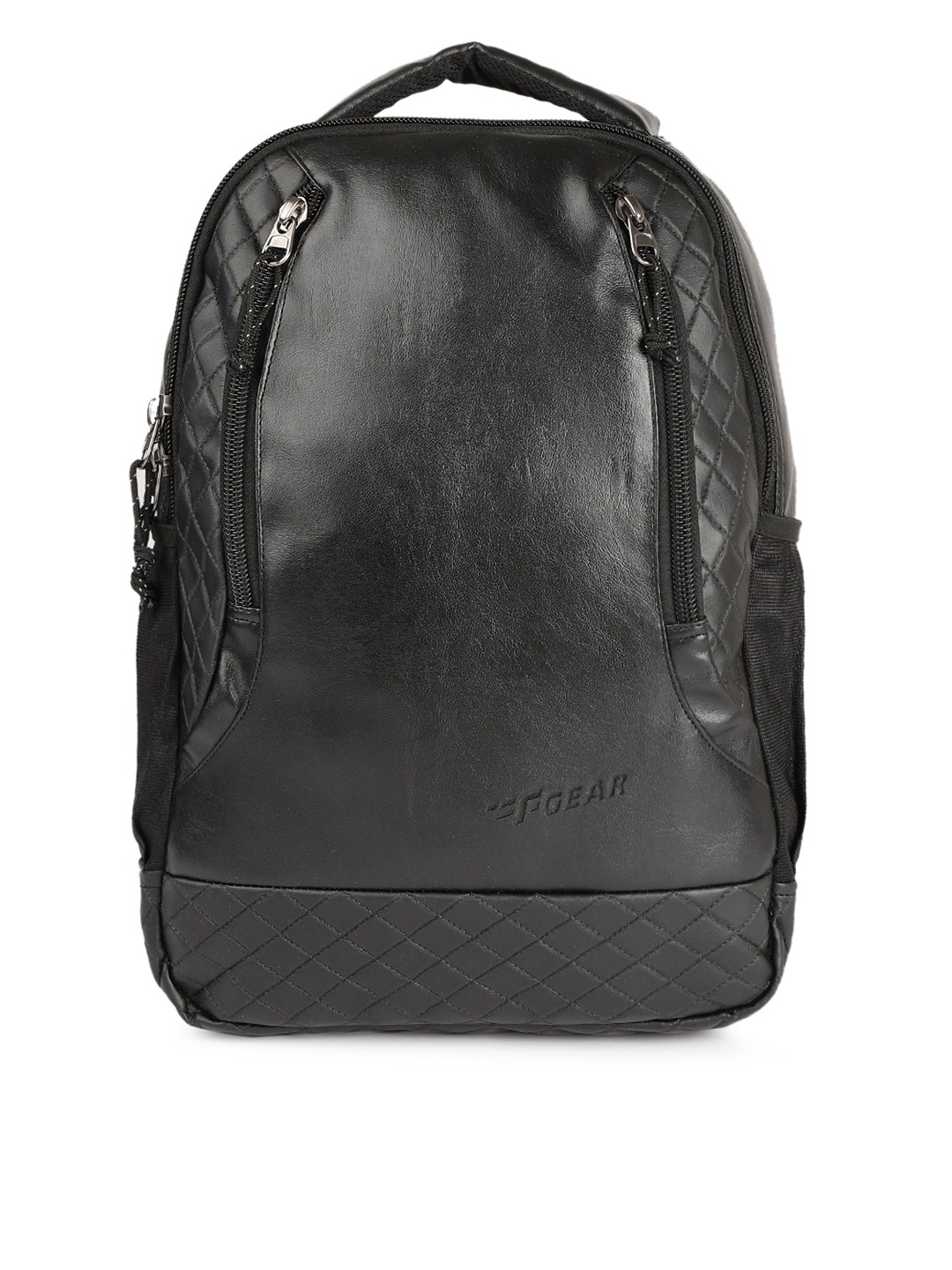 

F Gear Unisex Black Solid Backpack