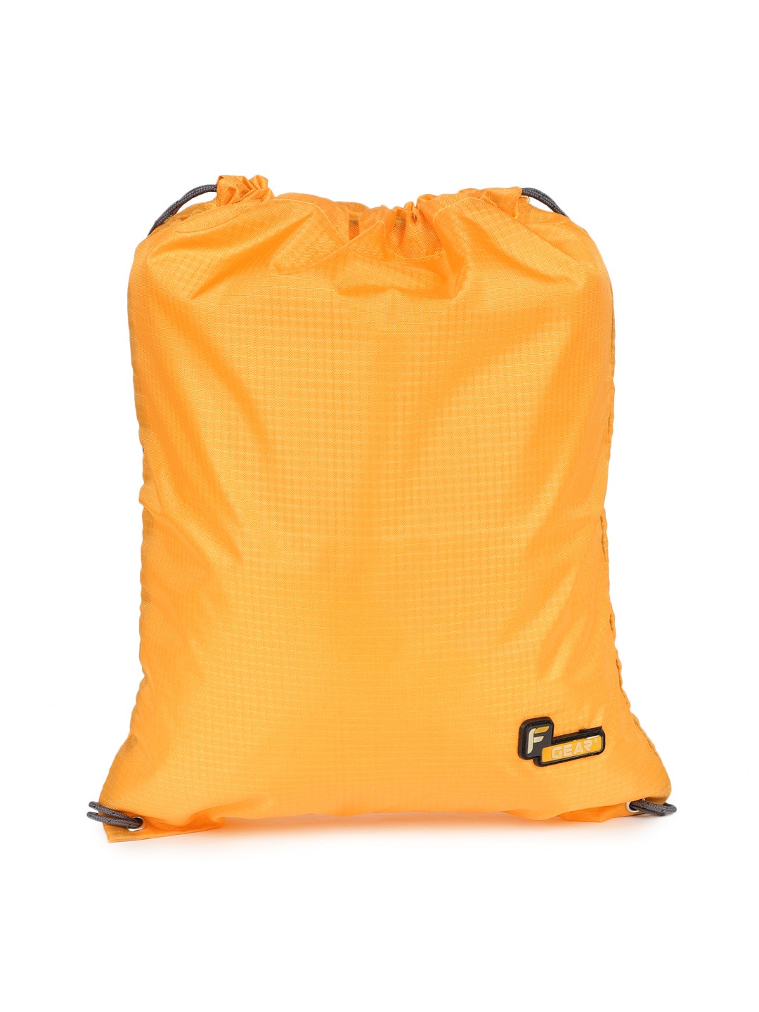 

F Gear Unisex Yellow String Backpack