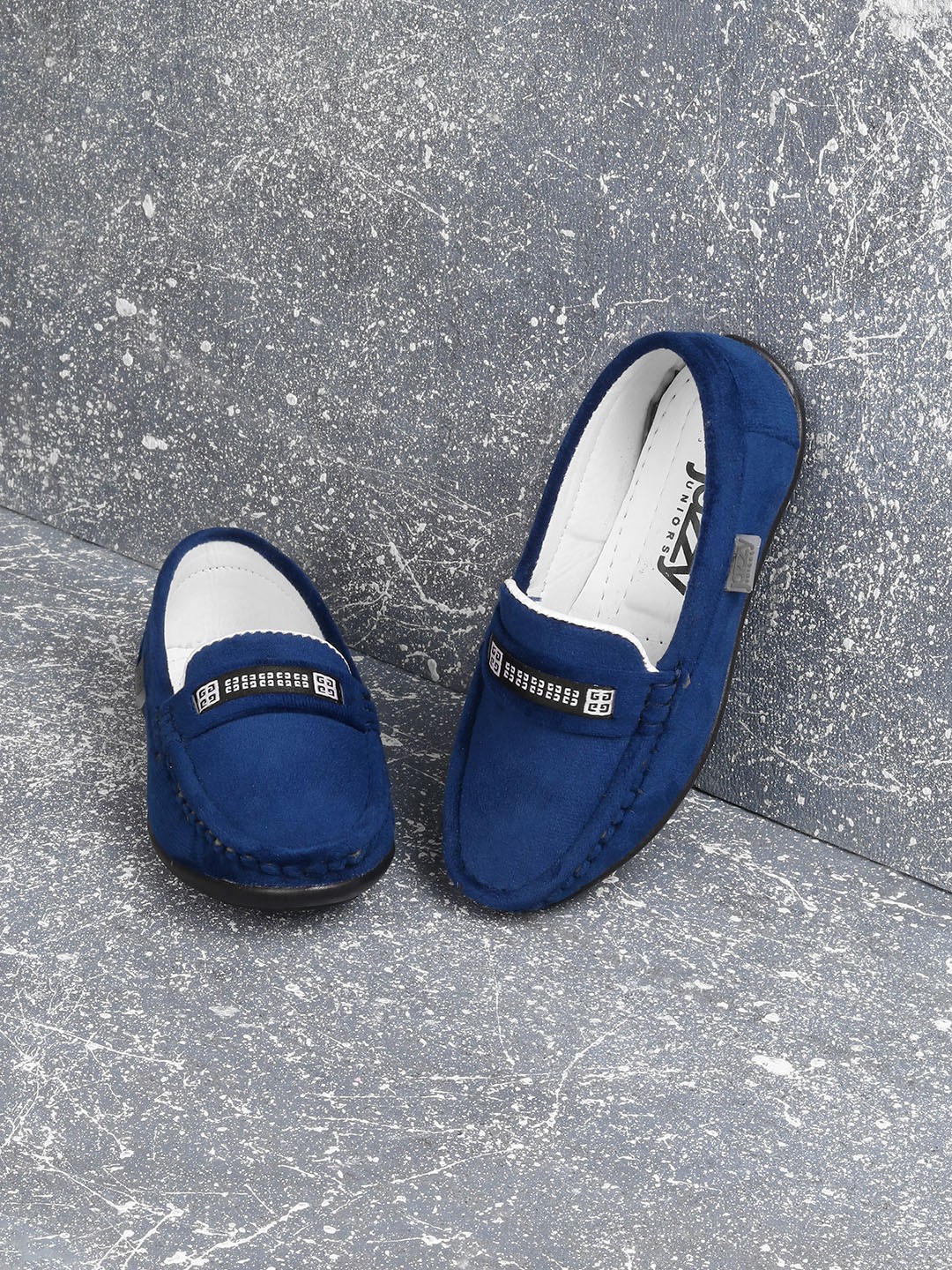 

Jazzy Juniors Boys Navy Blue Loafers
