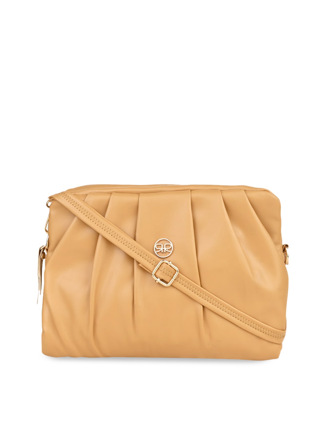 

Rocia Women Brown PU Structured Sling Bag