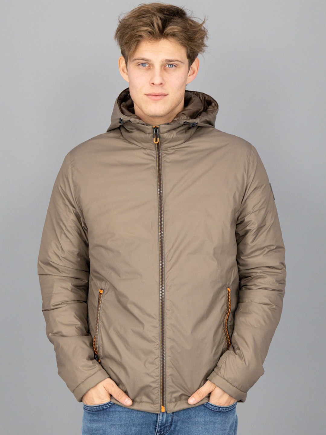 

FREESOUL Men Beige Outdoor Sporty Jacket