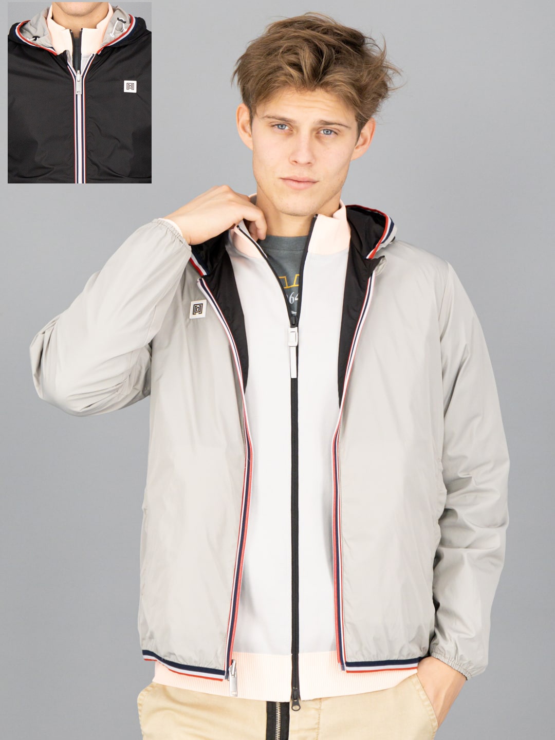 

FREESOUL Men Black Reversible Tailored Jacket
