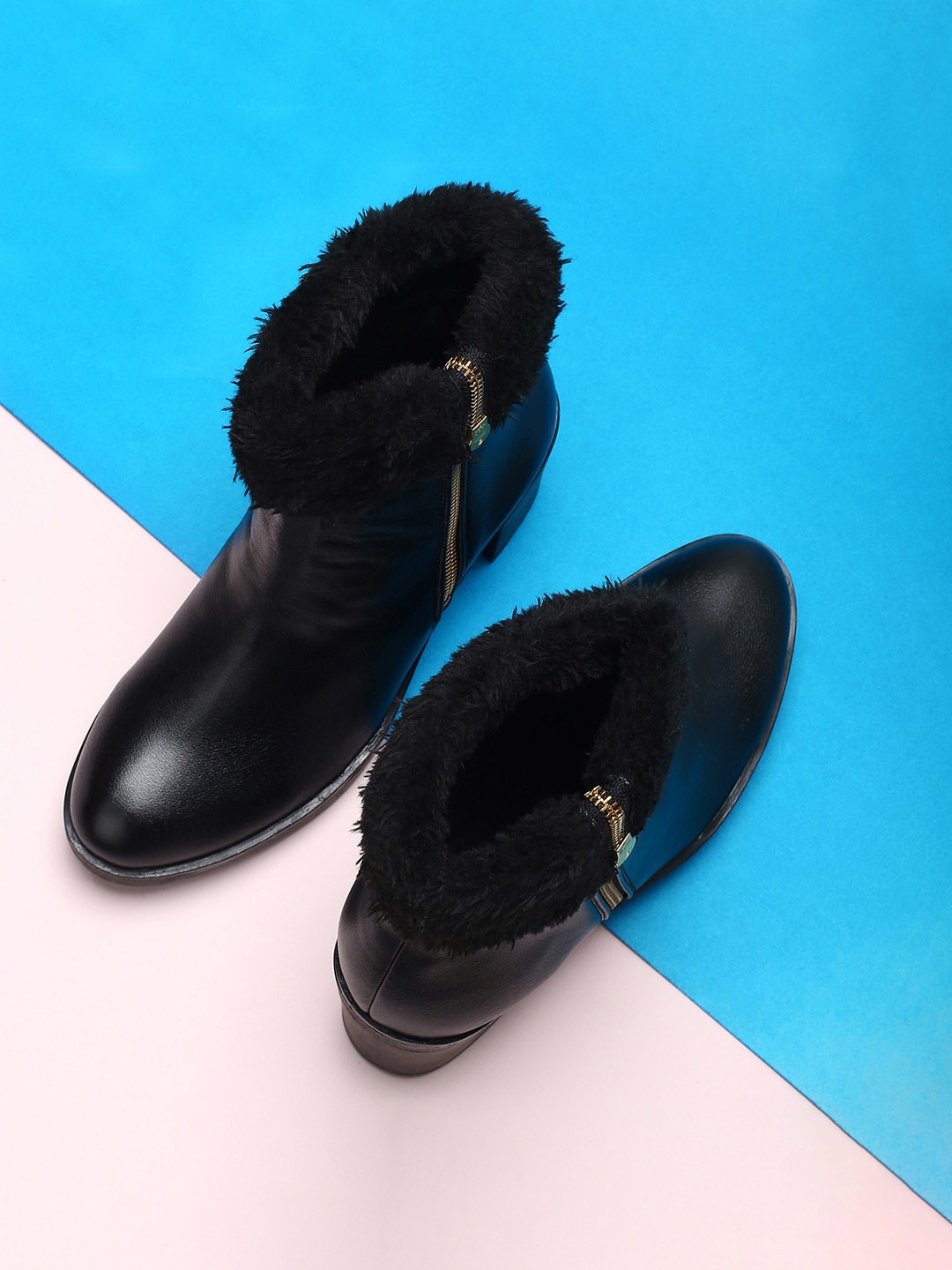 

max Women Mid-Top Regular Boots, Black