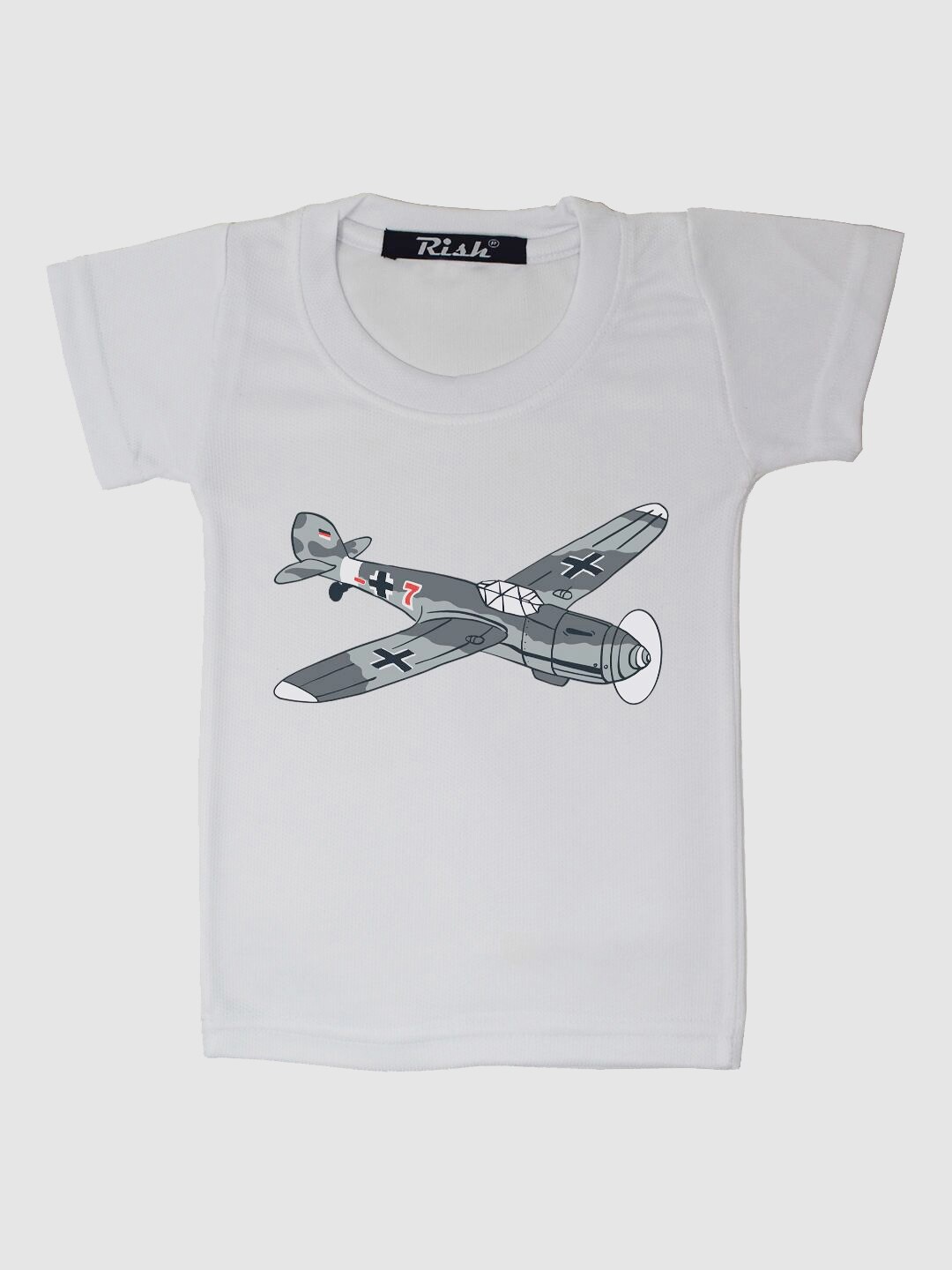 

RISH Boys Grey Printed Oversized T-shirt