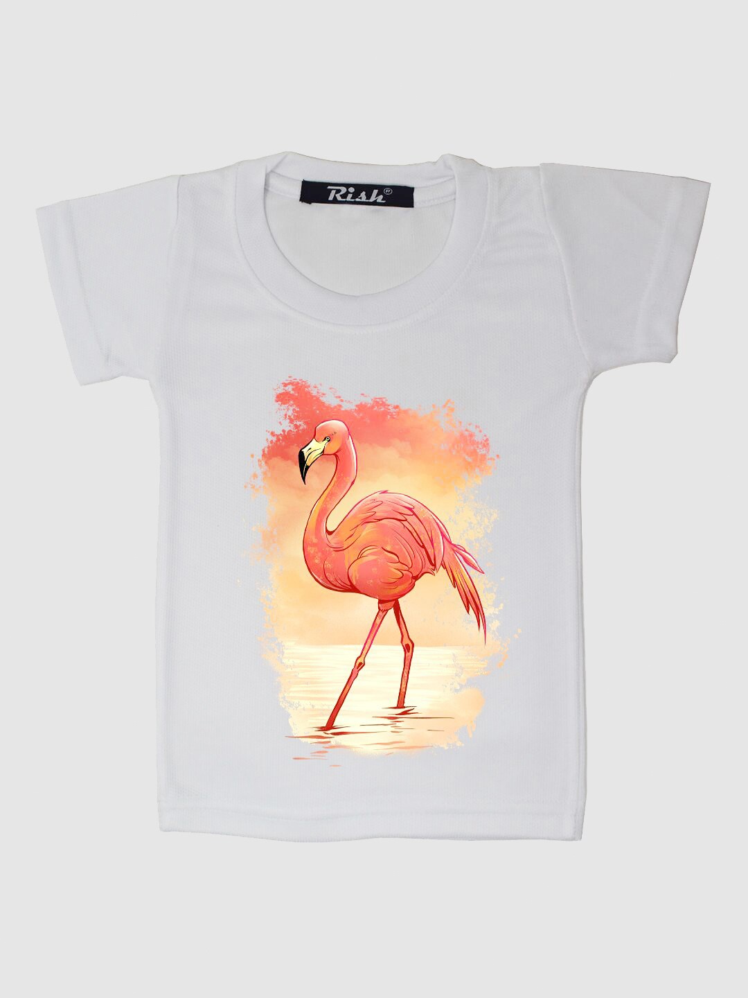 

RISH Boys White & Red Printed Oversized T-shirt