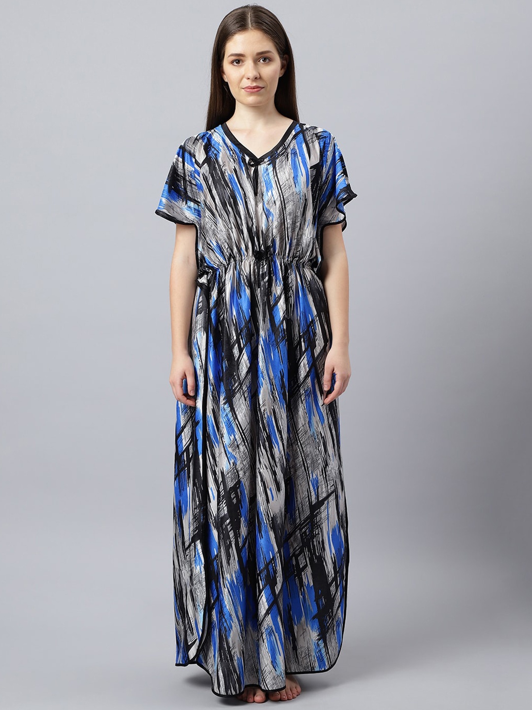 

Bailey sells Women Blue Printed Maxi Nightdress