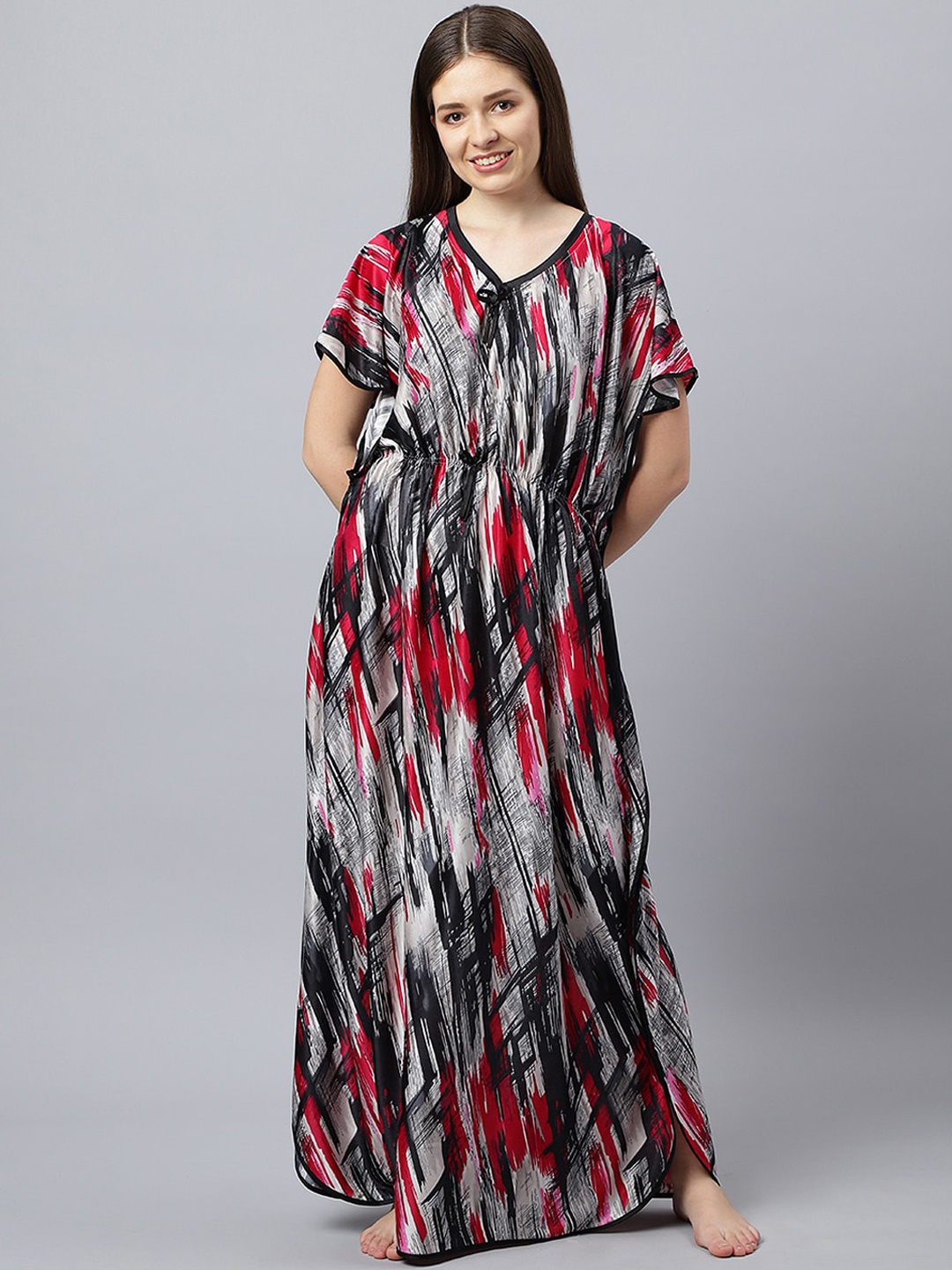 

Bailey sells Women Pink Printed Maxi Nightdress