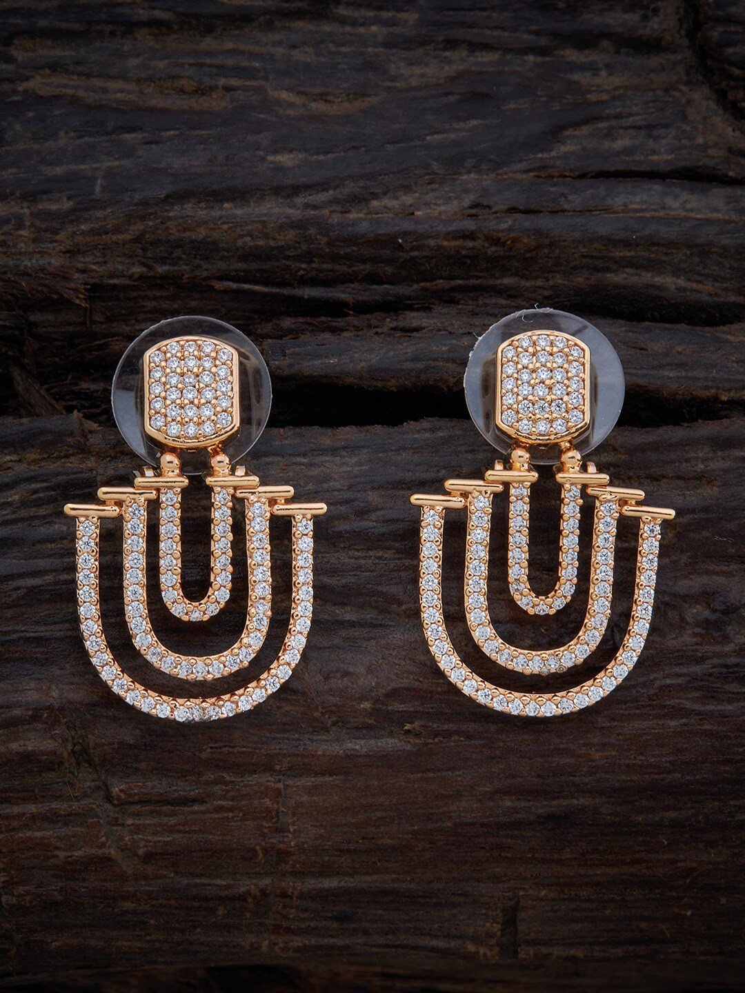 

Kushal's Fashion Jewellery Women White Contemporary Drop Earrings