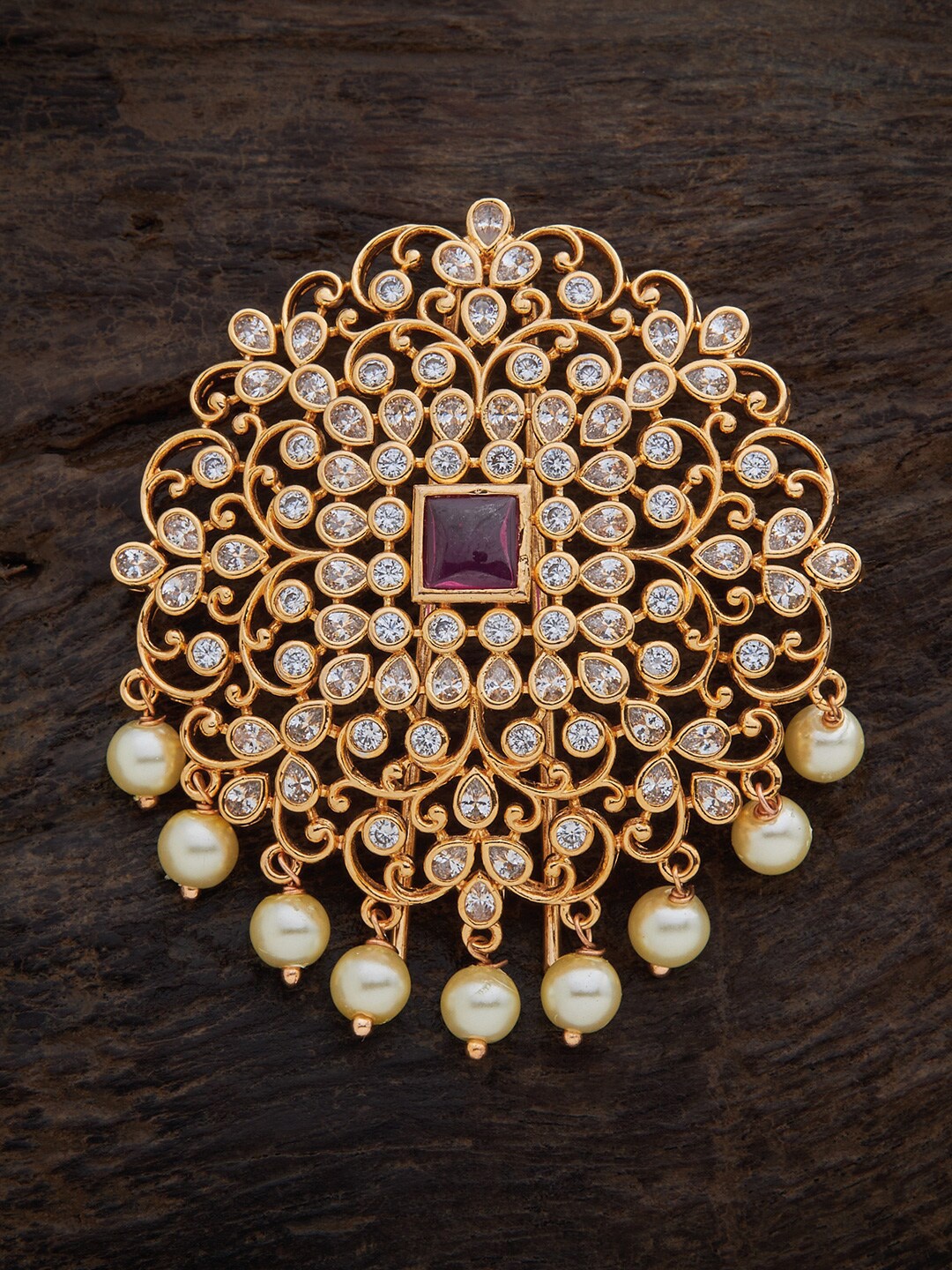 

Kushal's Fashion Jewellery Women Gold-Toned Embellished Ponytail Holders