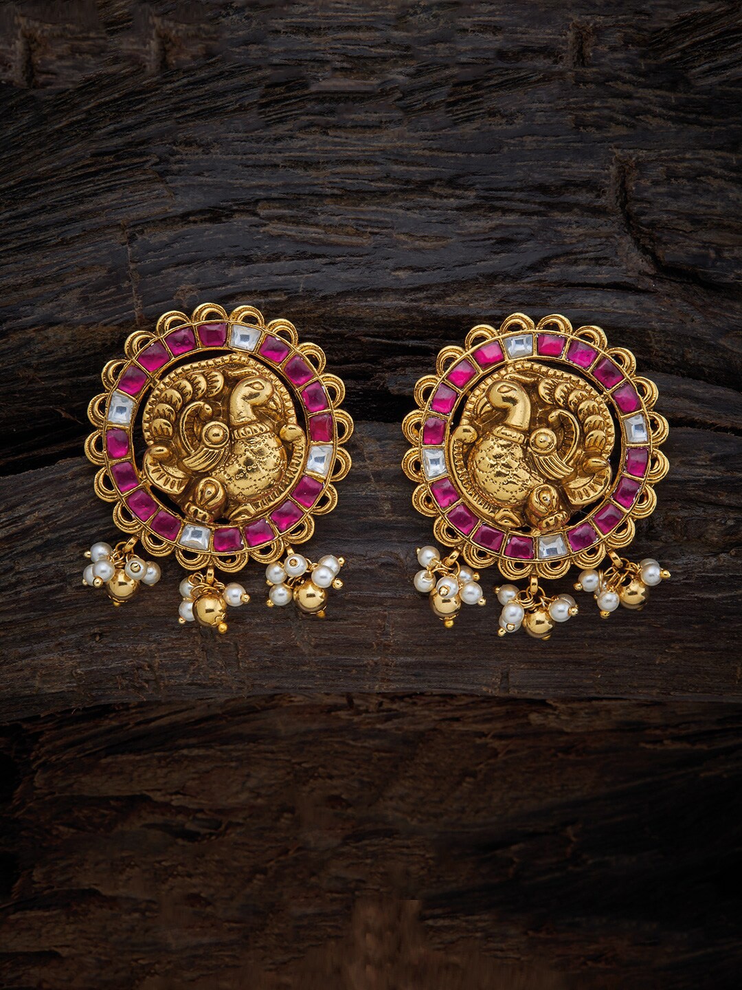 

Kushal's Fashion Women Jewellery Green Contemporary Studs Earrings