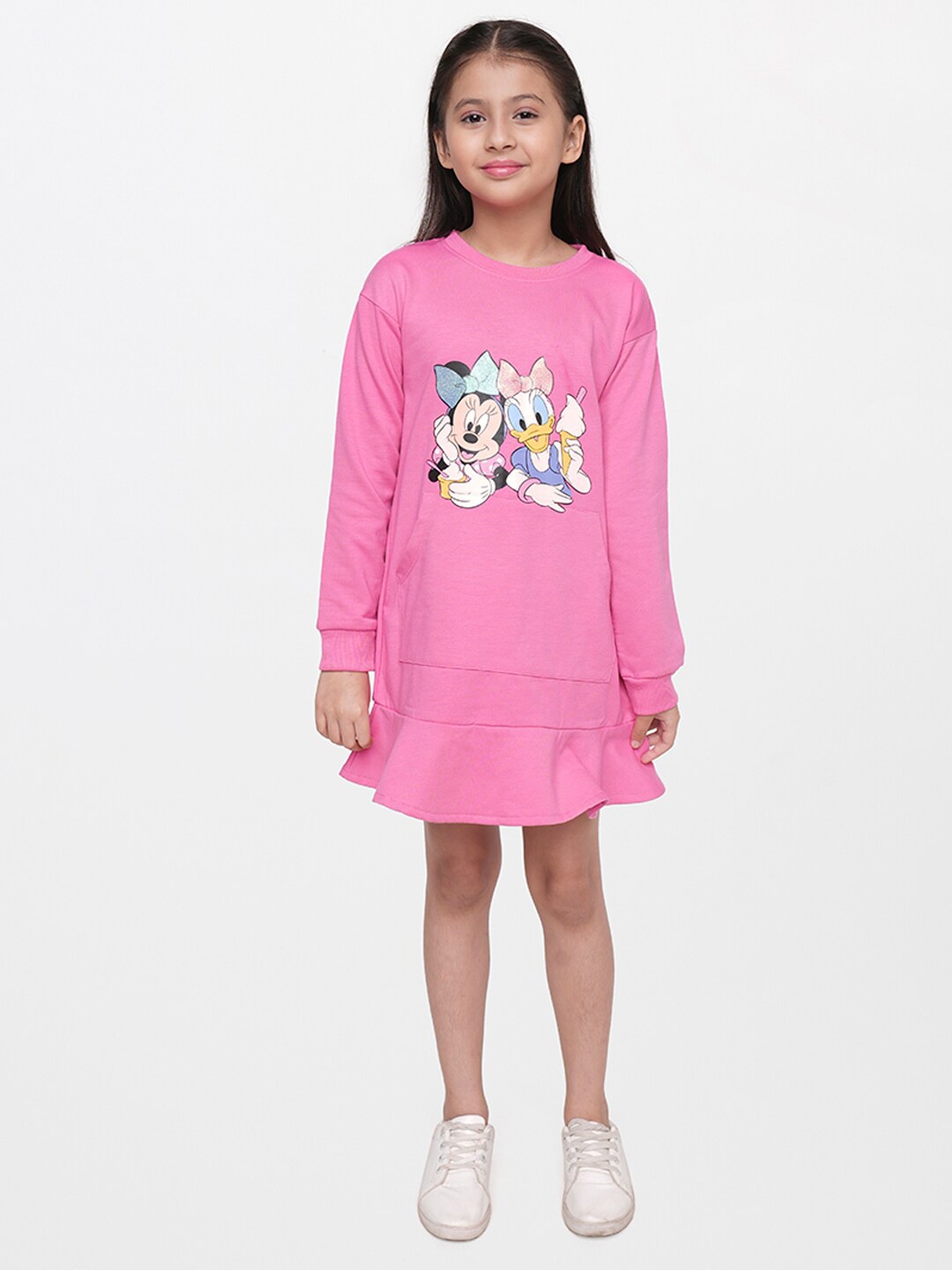 

AND Girls Pink Jumper Dress