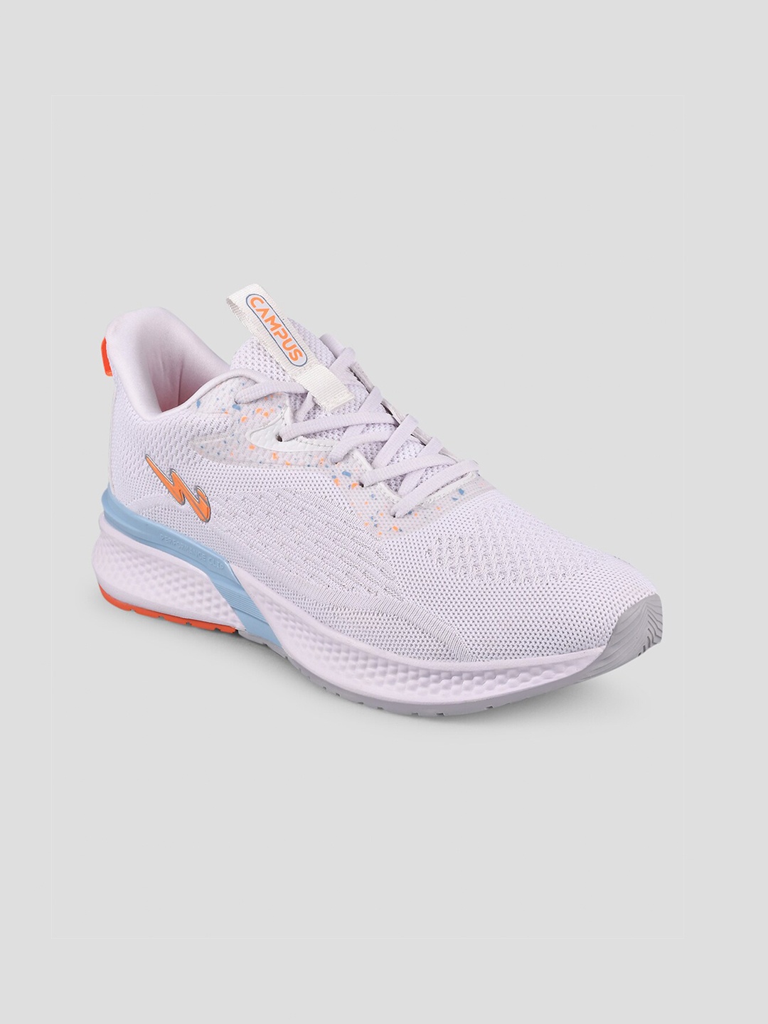 

Campus Men White Mesh Running Shoes