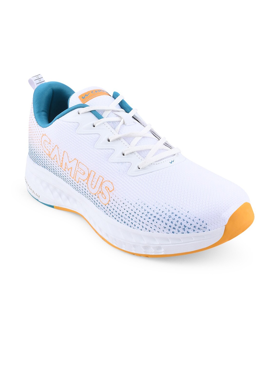 

Campus Men White Mesh Running Shoes