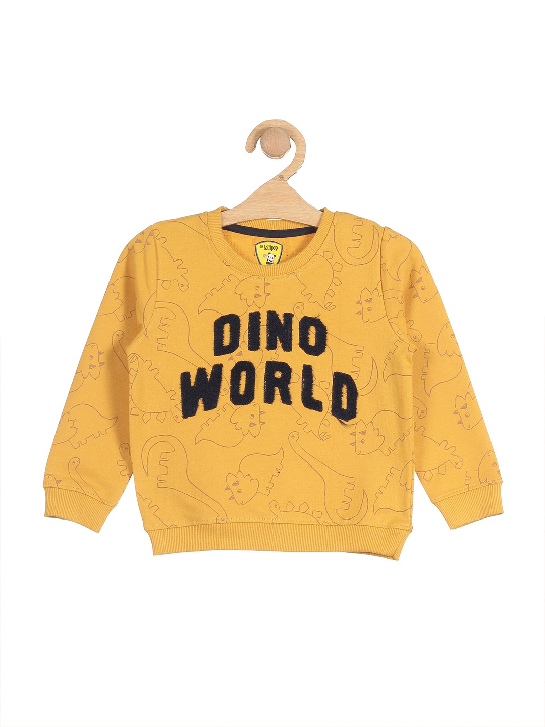 

Lil Lollipop Unisex Kids Yellow Sweatshirt