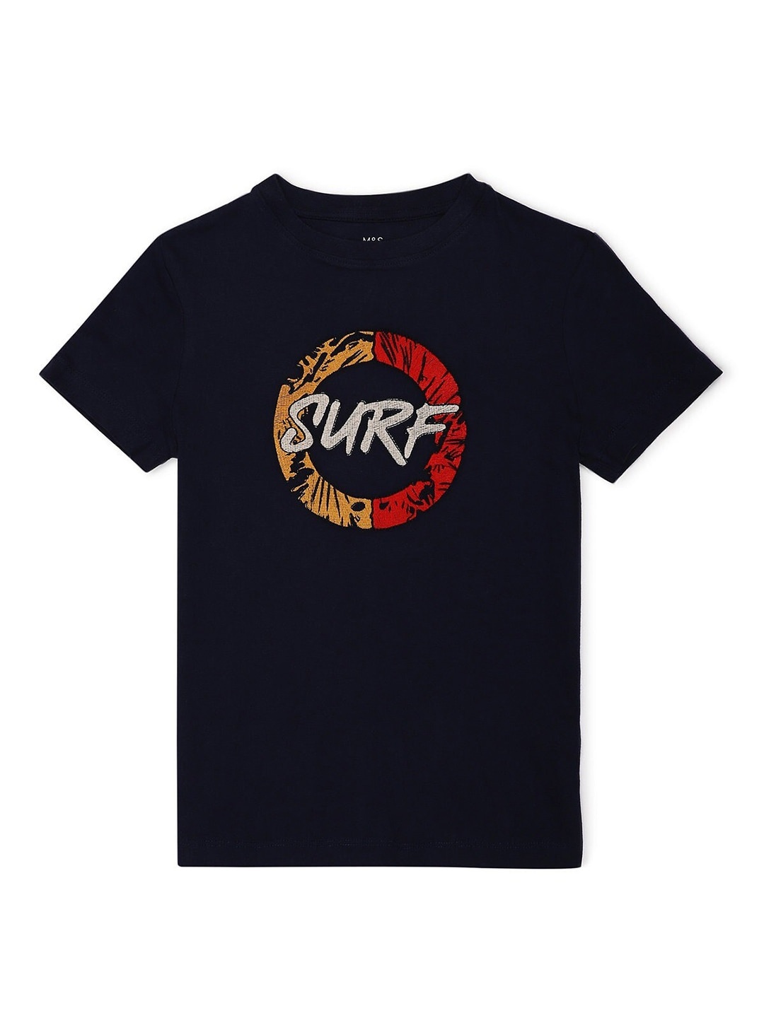 

Marks & Spencer Boys Navy Blue Printed T-shirt
