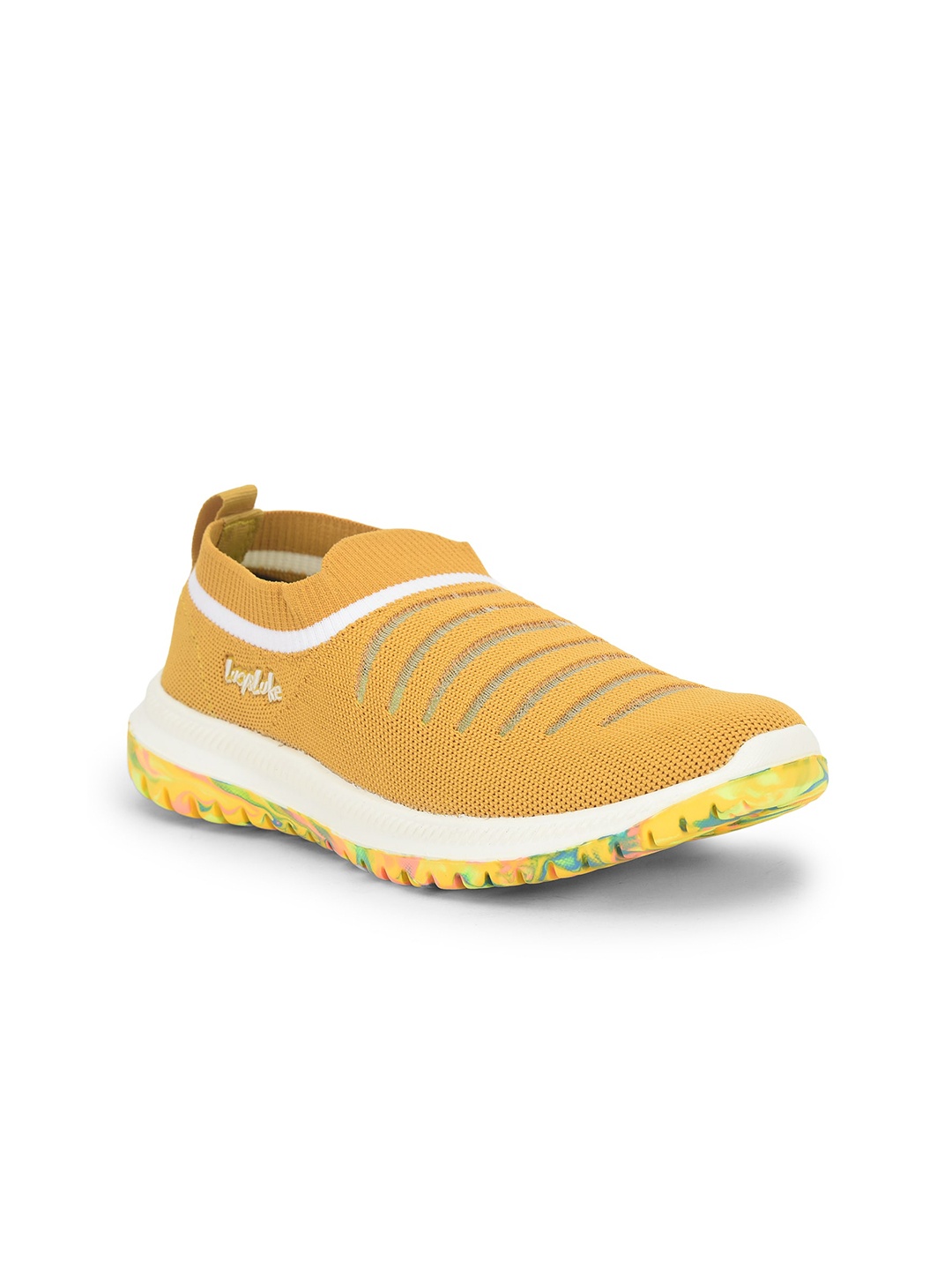 

Liberty Unisex Kids Yellow Mesh Walking Non-Marking Shoes
