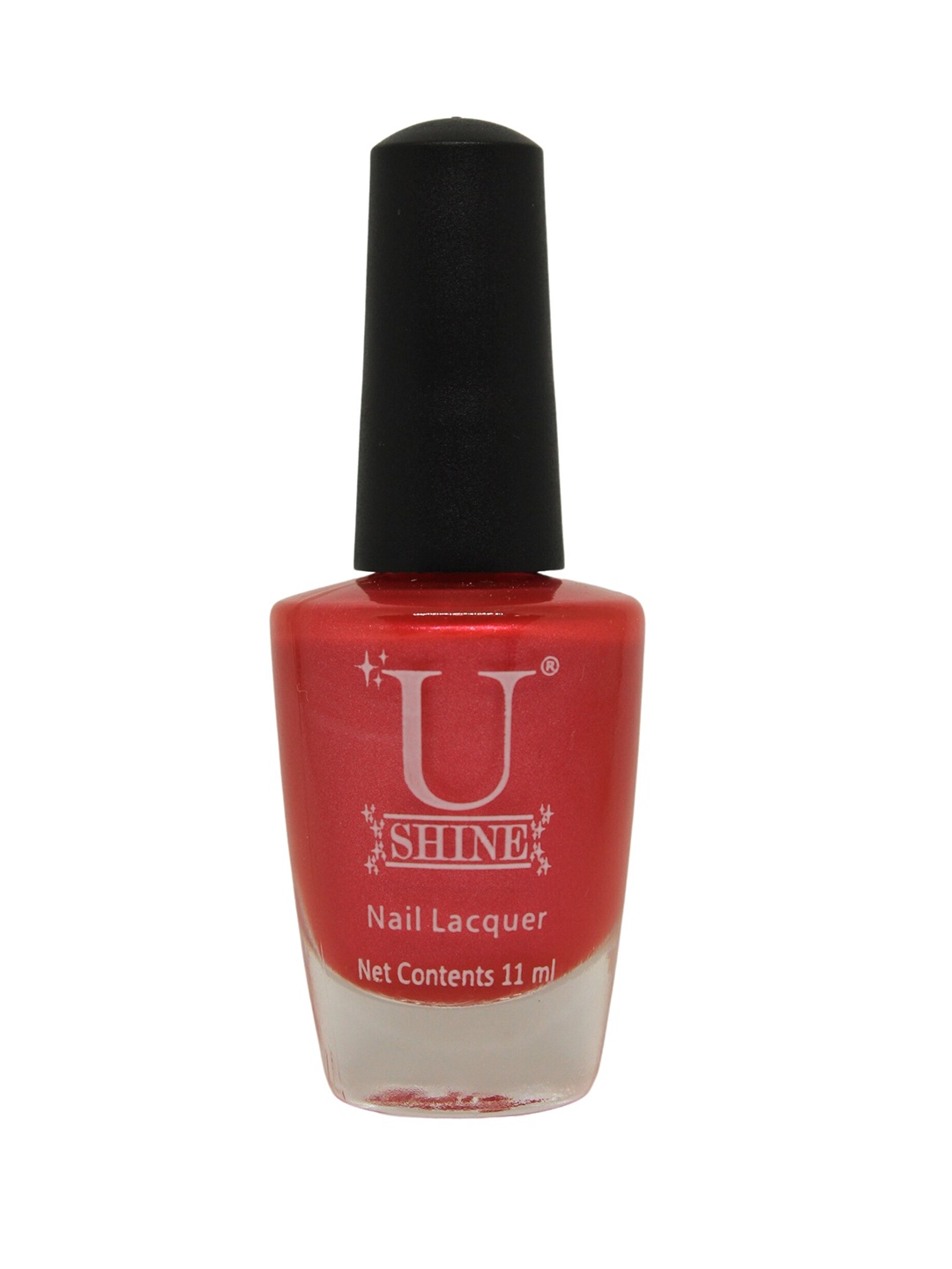 

U Shine Long-Lasting Nail Lacquer 11ml - Blazing Orange, Coral