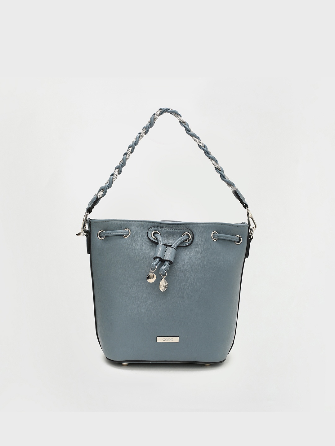 

CODE by Lifestyle Women Blue Structured Hobo Bag