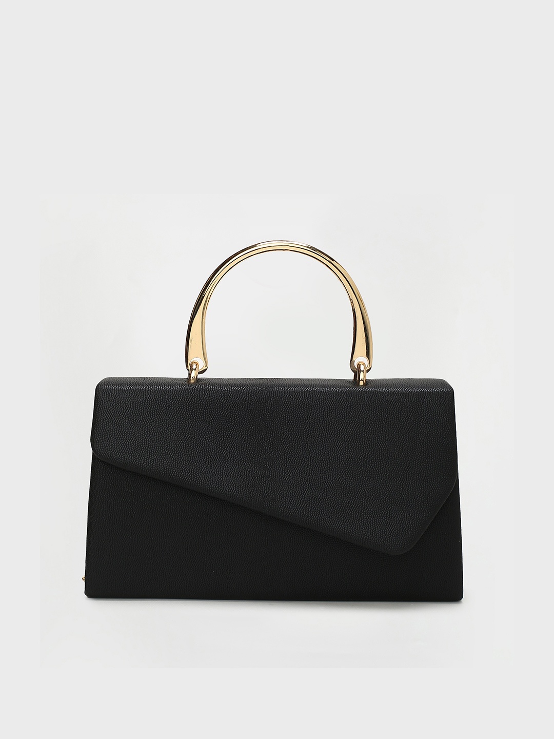 

CODE by Lifestyle Black Structured Sling Bag