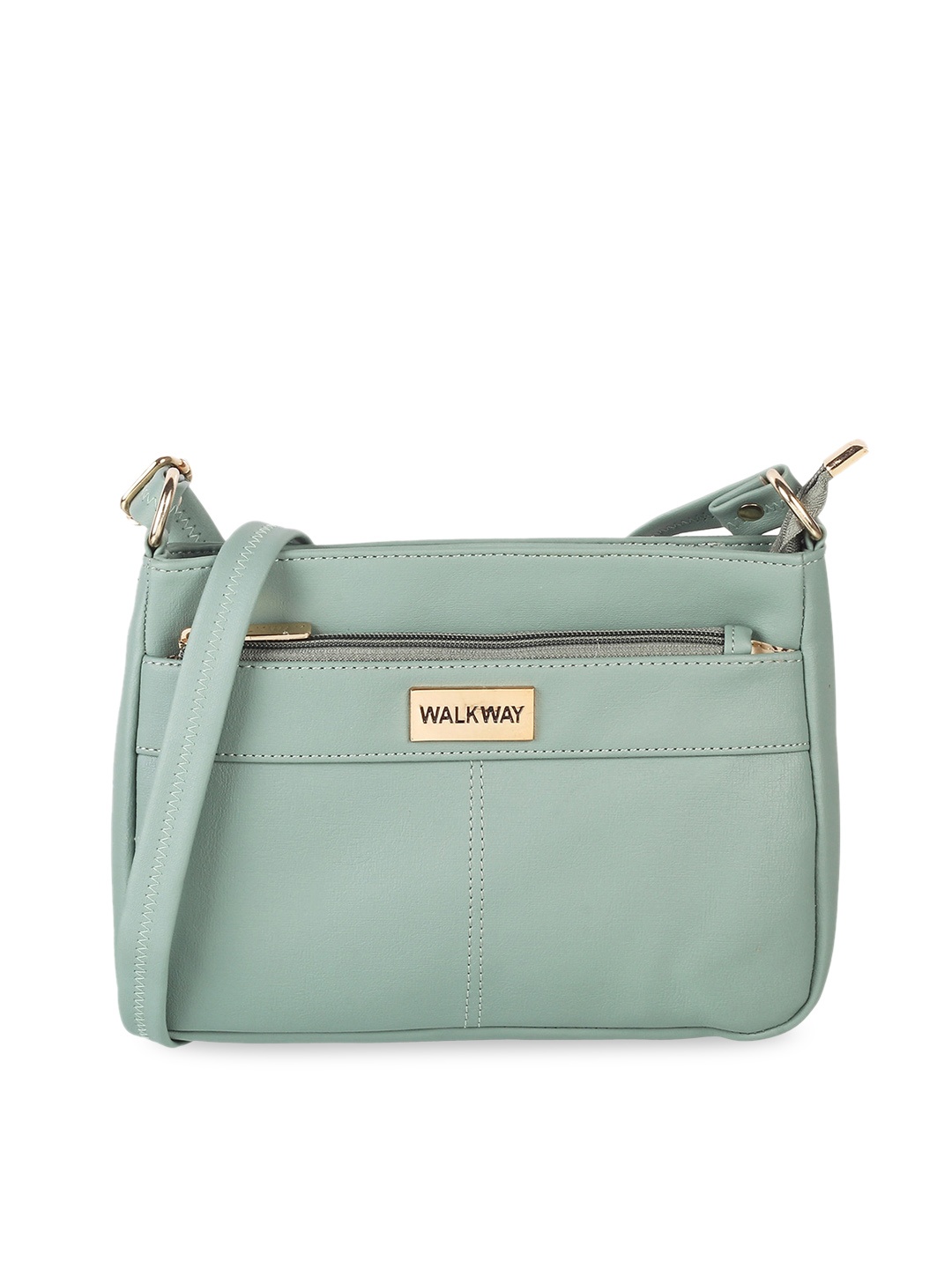 

WALKWAY by Metro Green Structured Sling Bag