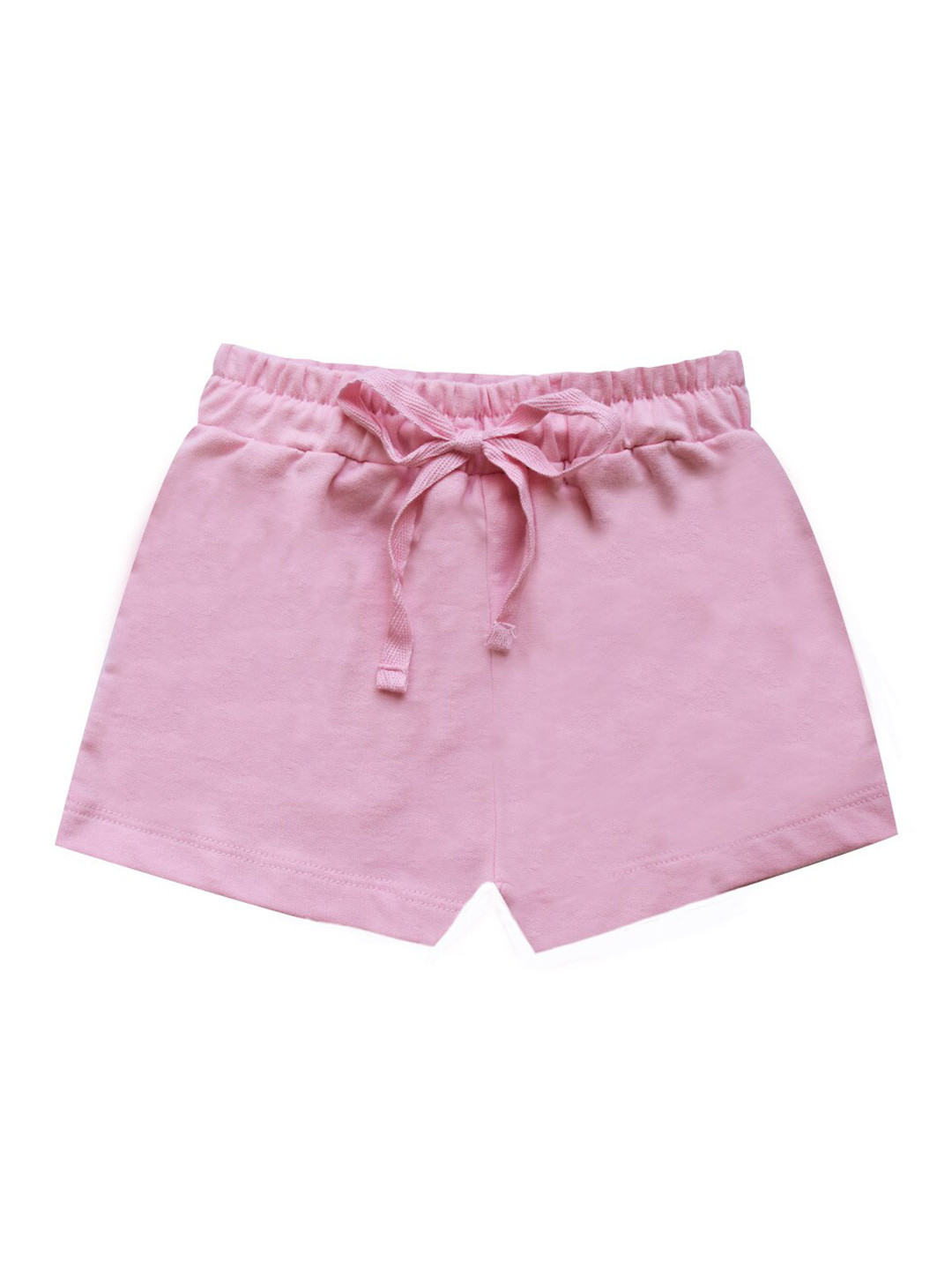 

milou Girls Pink Solid Pure Cotton Shorts