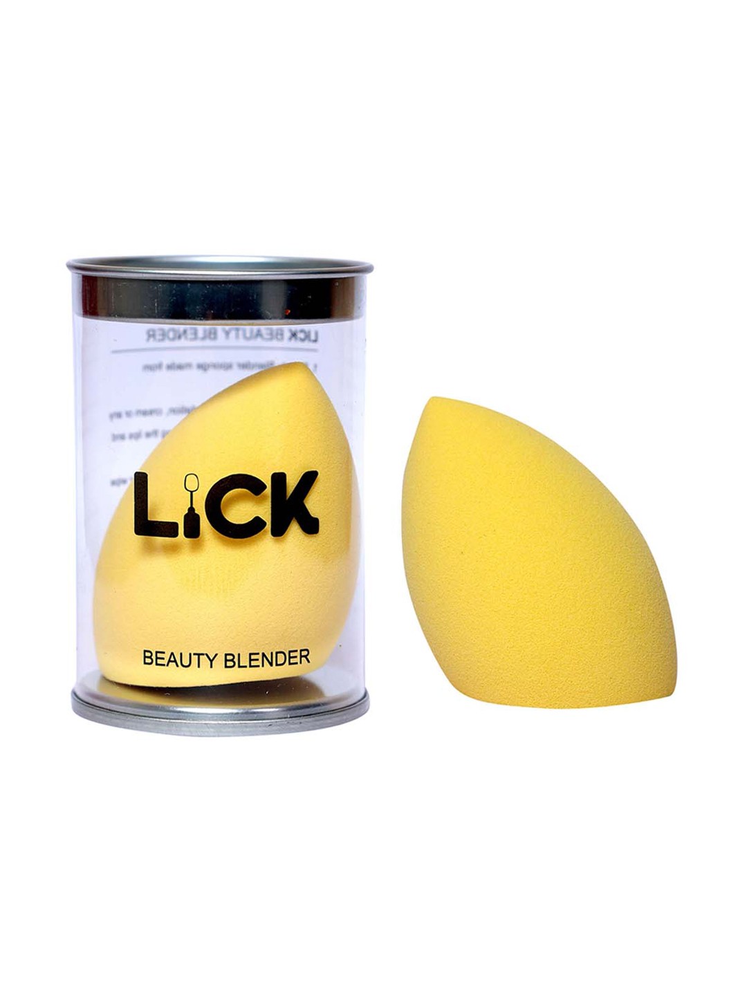 

LICK Set of 7-in-1 Manicure Pedicure Kit - Black & 1 Beauty Blender - Yellow