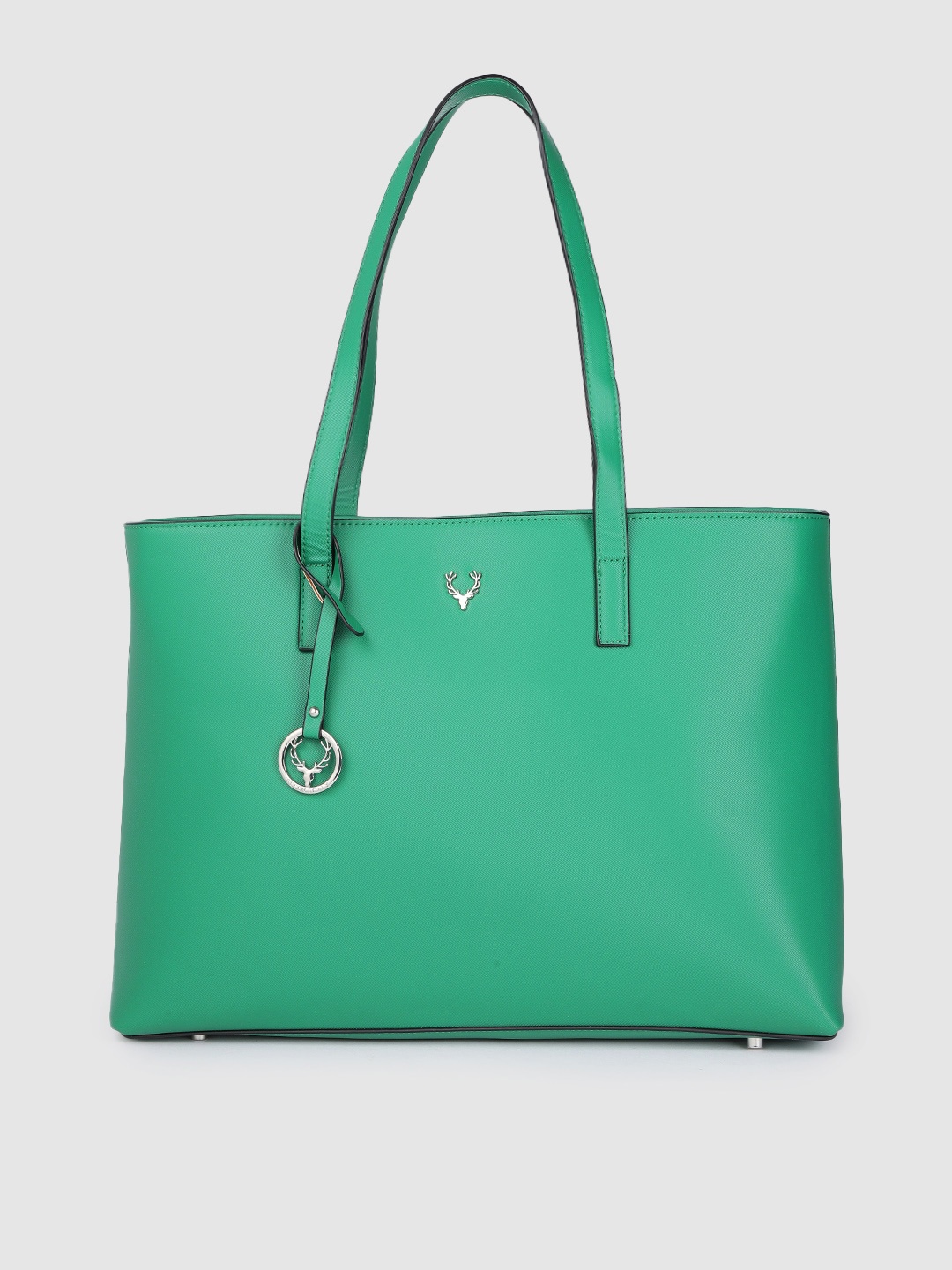 

Allen Solly Green Oversized Structured Shoulder Bag