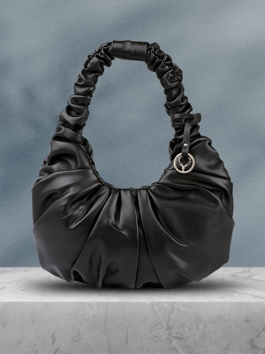 

Allen Solly Black Mini Hobo Bag