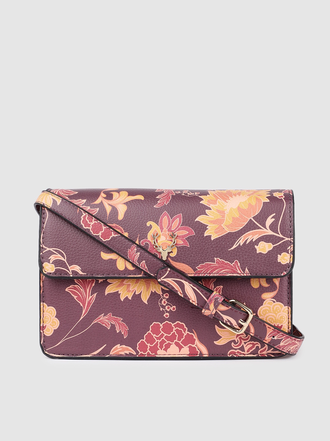 

Allen Solly Multicoloured Printed Sling Bag, Multi