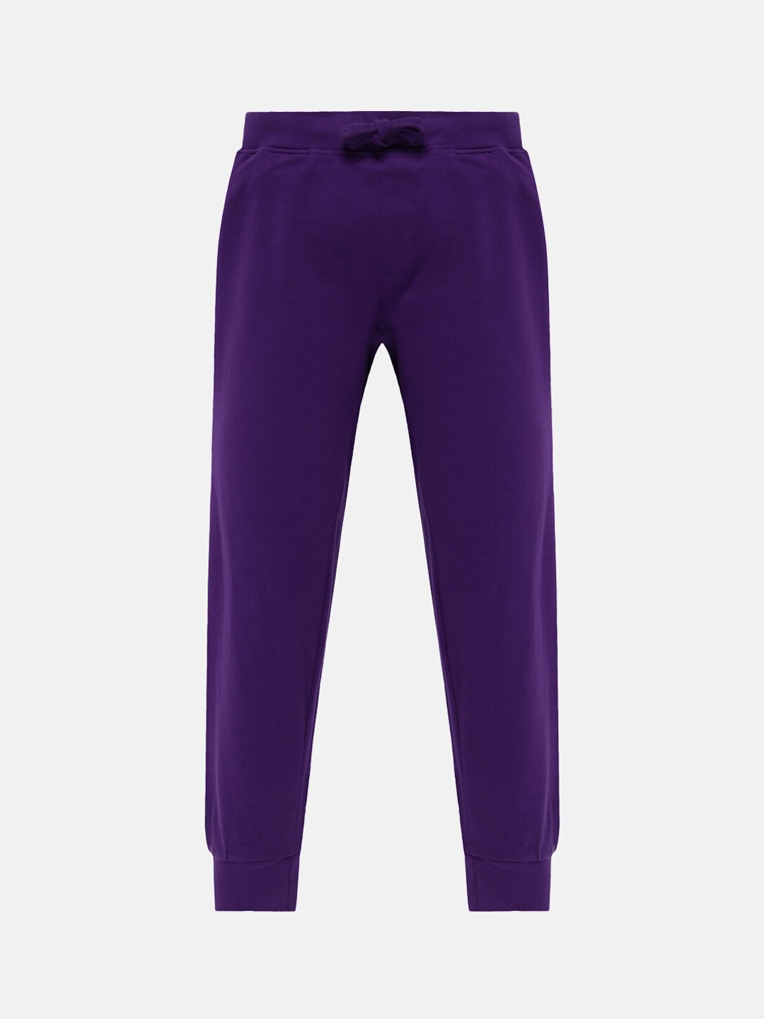 

KiddoPanti Kids Purple Solid Pure Cotton Joggers