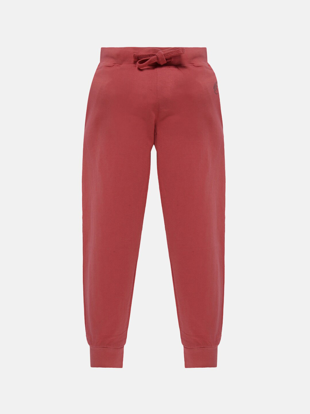 

KiddoPanti Kids Rose Pink Solid Pure Cotton Joggers