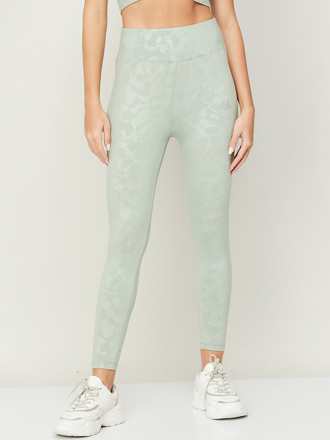 

Kappa Women Green Printed Cotton