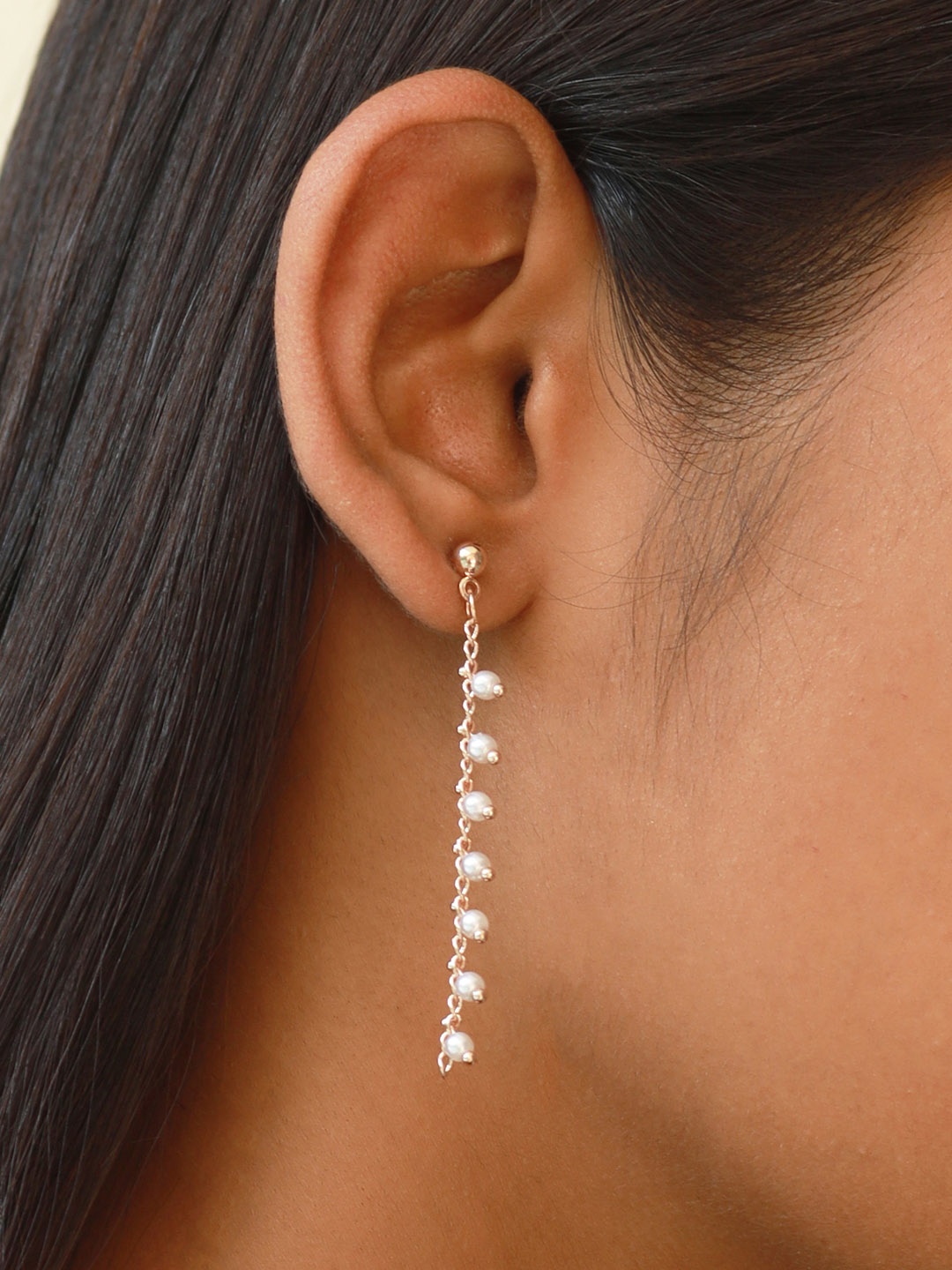 

Ayesha Gold-Plated Pearl Drop Earrings