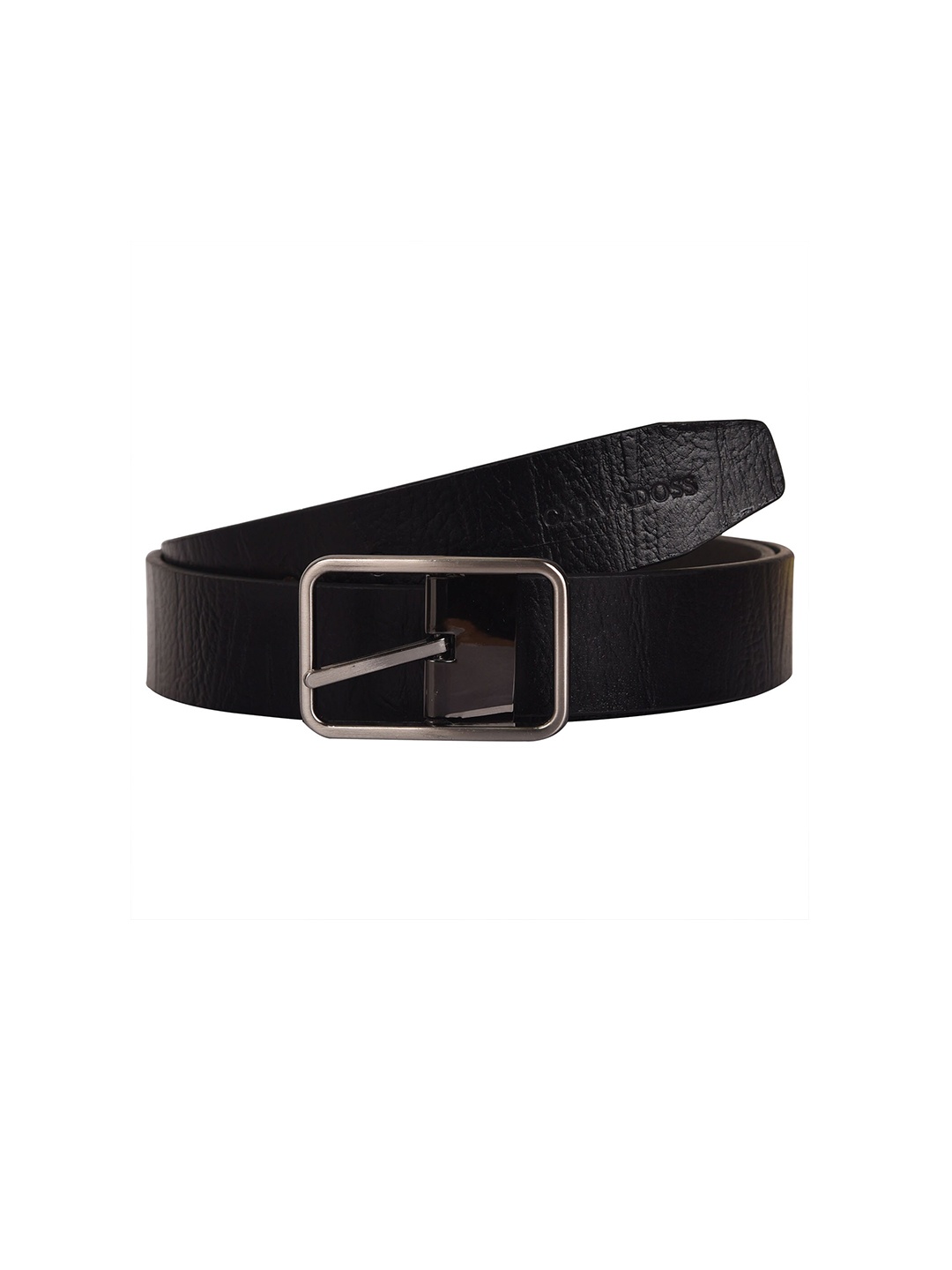 

Calvadoss Girls Black Textured Leather Belt