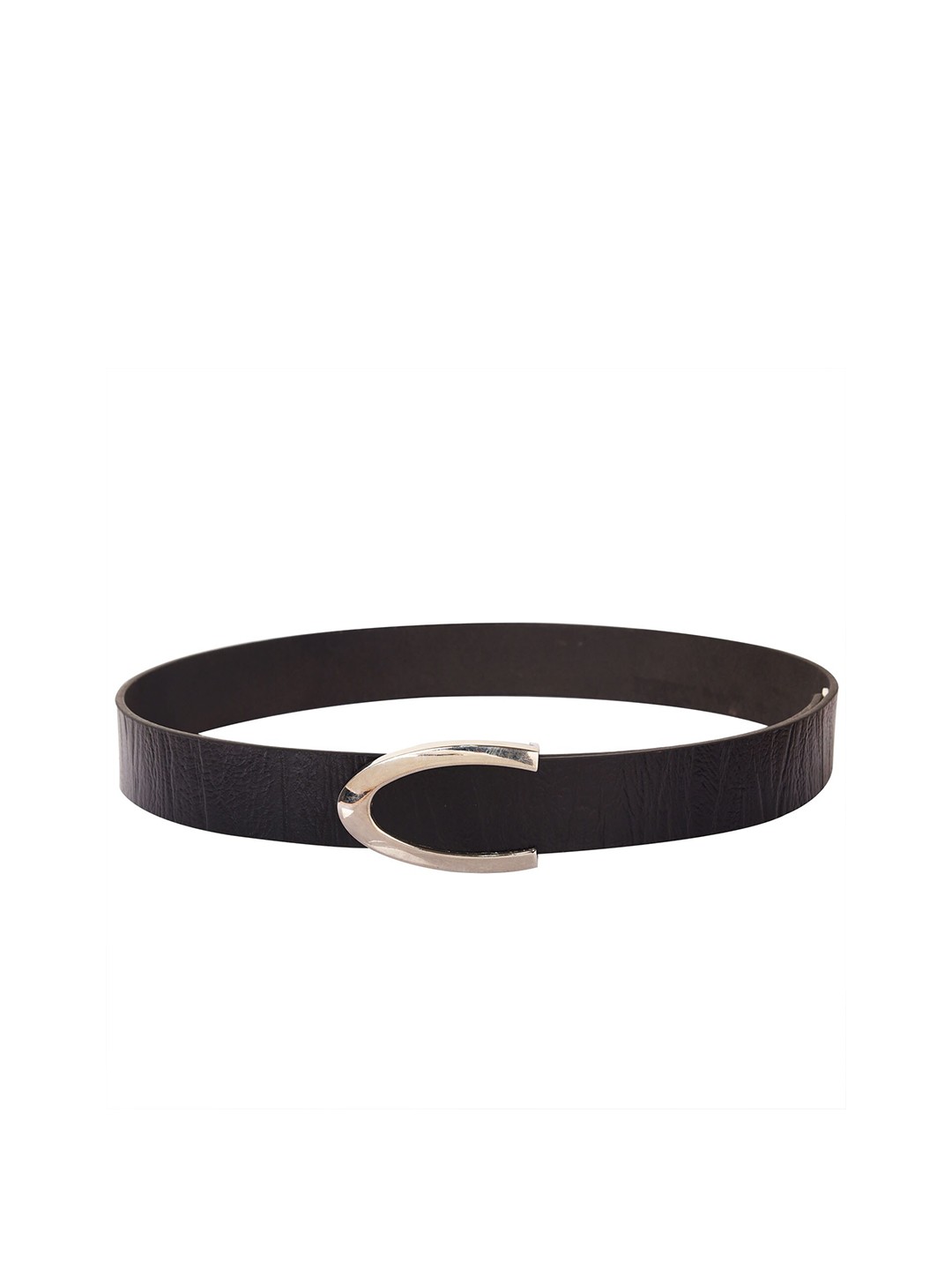

Calvadoss Girls Black Textured Leather Belt