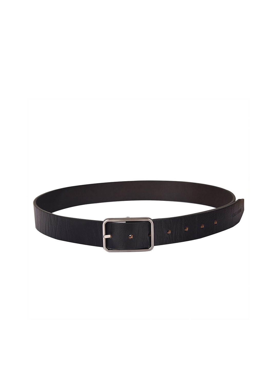 

Calvadoss Boys Black Textured Leather Belt