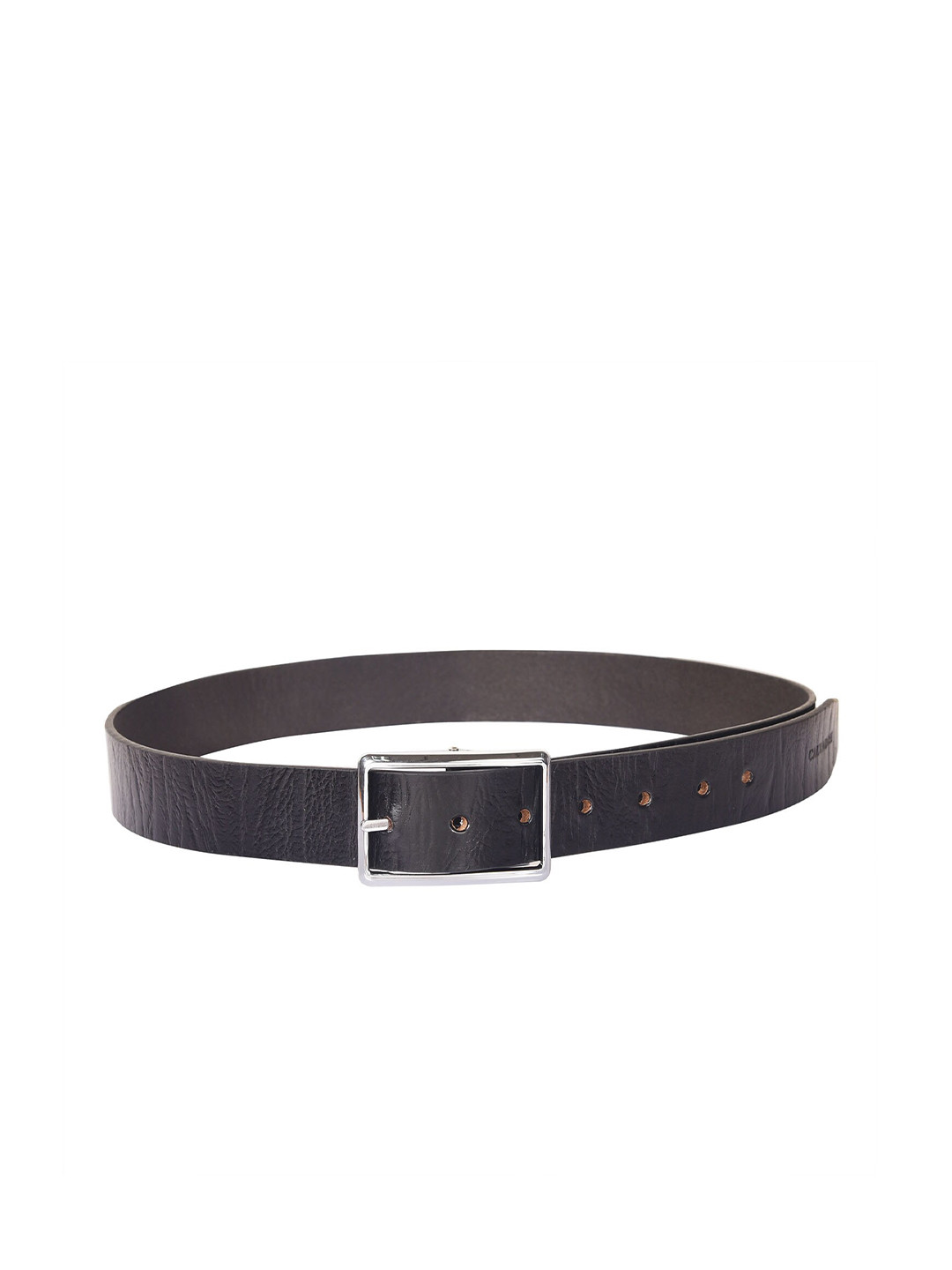 

Calvadoss Boys Black Textured Leather Belt