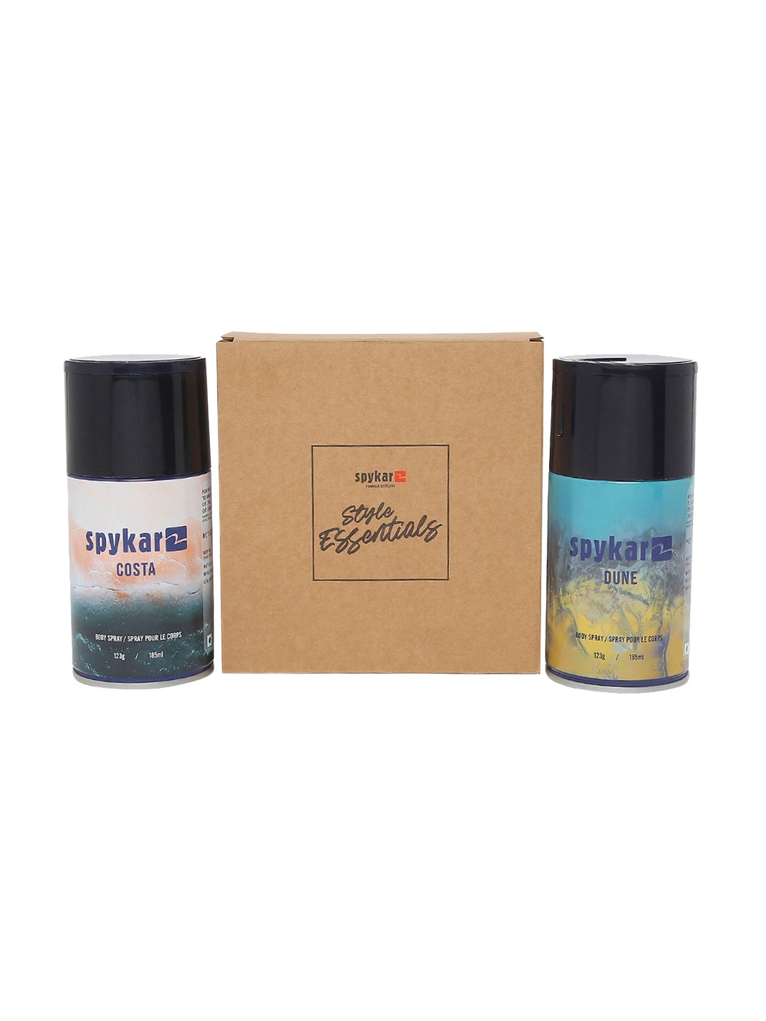 

SPYKAR Men Set Of 2 Blue Dune & Costa Deo Spray 185ml