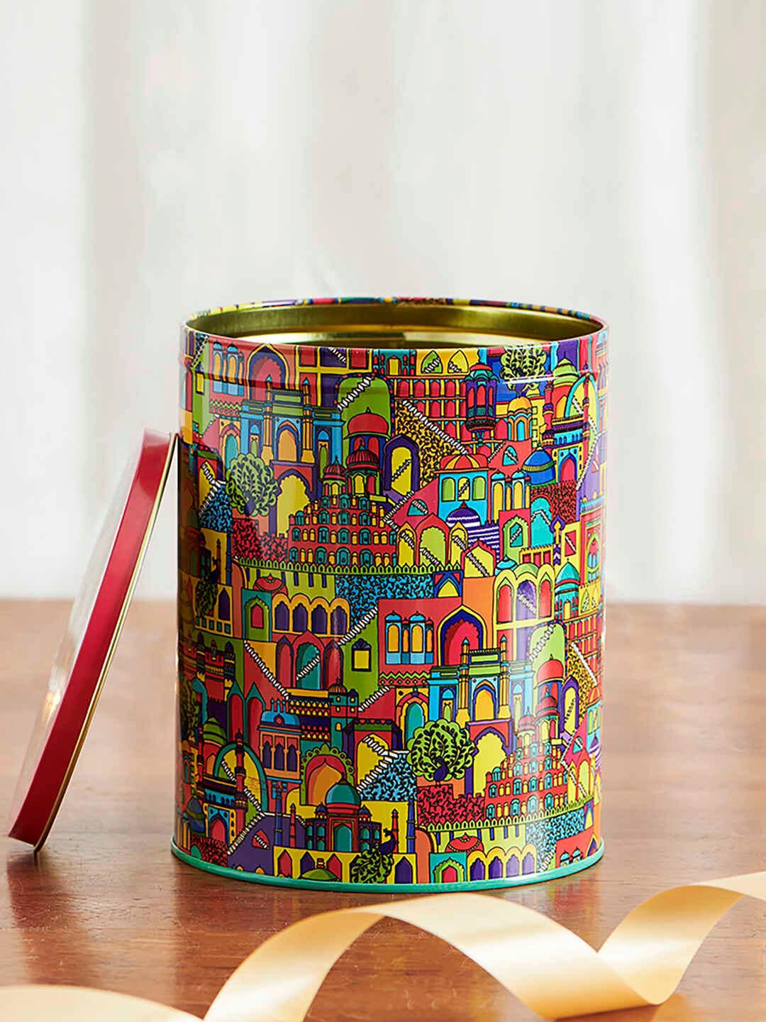 

Chumbak Red Printed Tin Home Gift Sets