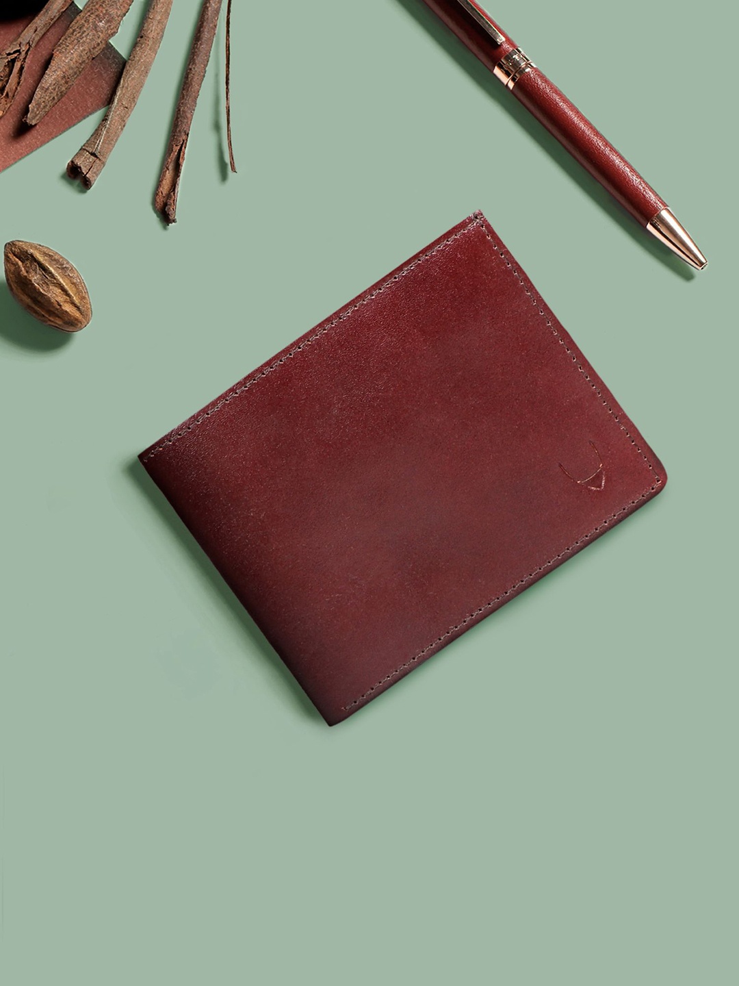 

Hidesign Men Brown Leather Two Fold Wallet