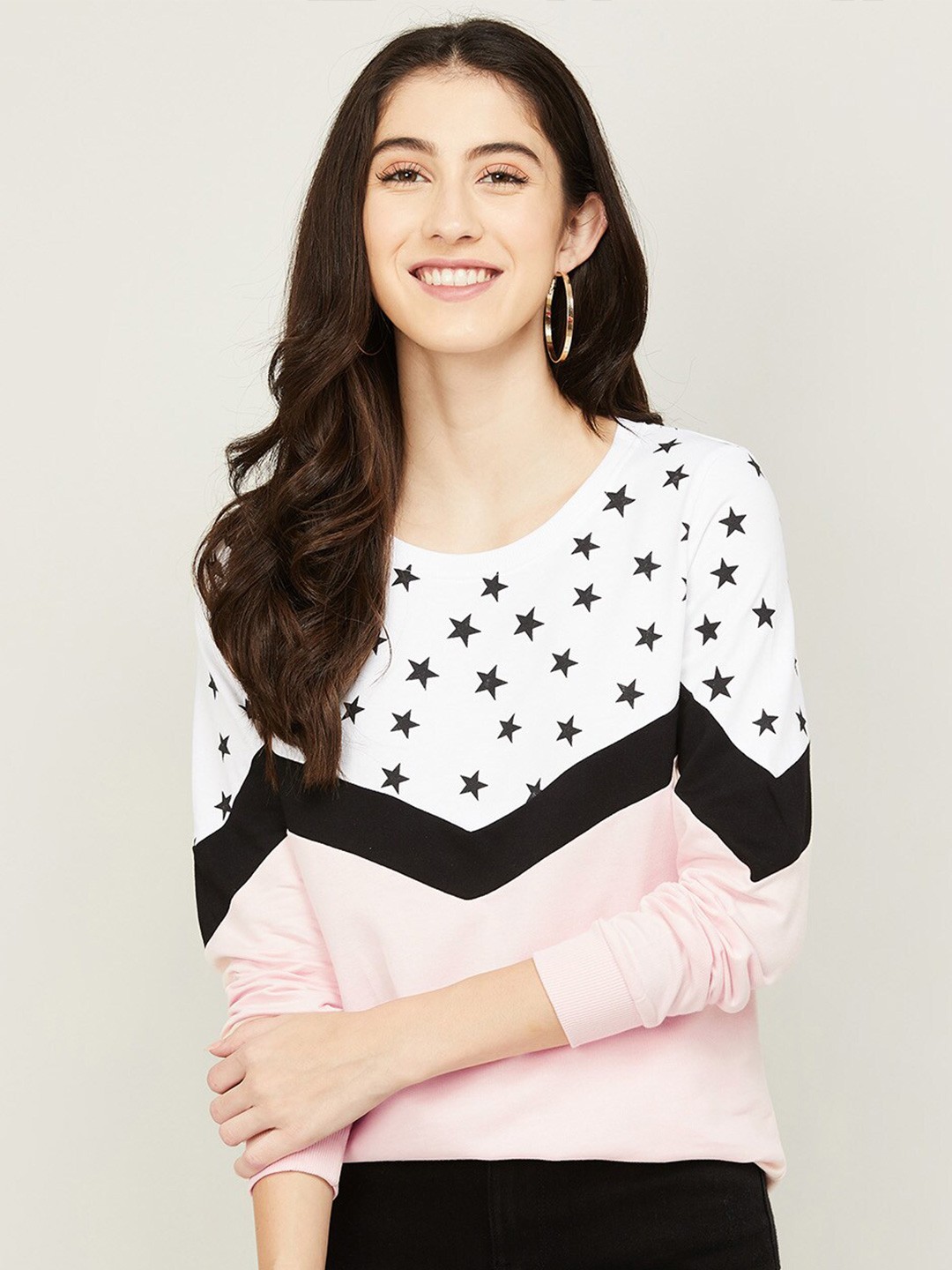 

Fame Forever by Lifestyle Women Pink Printed Sweatshirt