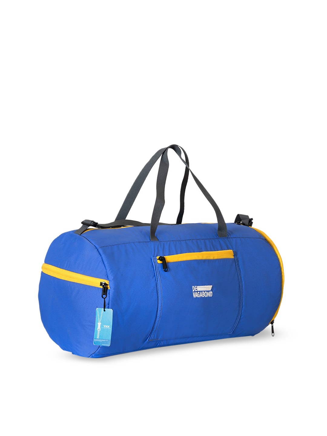 

DEVAGABOND Unisex Blue Solid Gym Duffel Bag