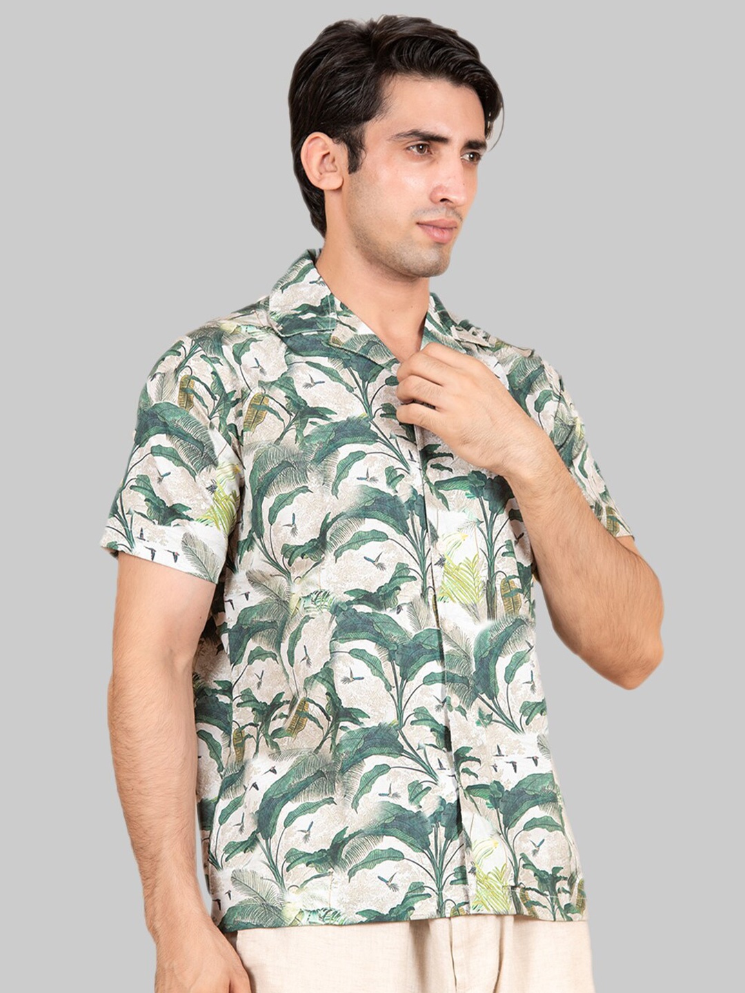 

Tistabene Men Multicoloured Premium Regular Fit Printed Casual Shirt, Multi