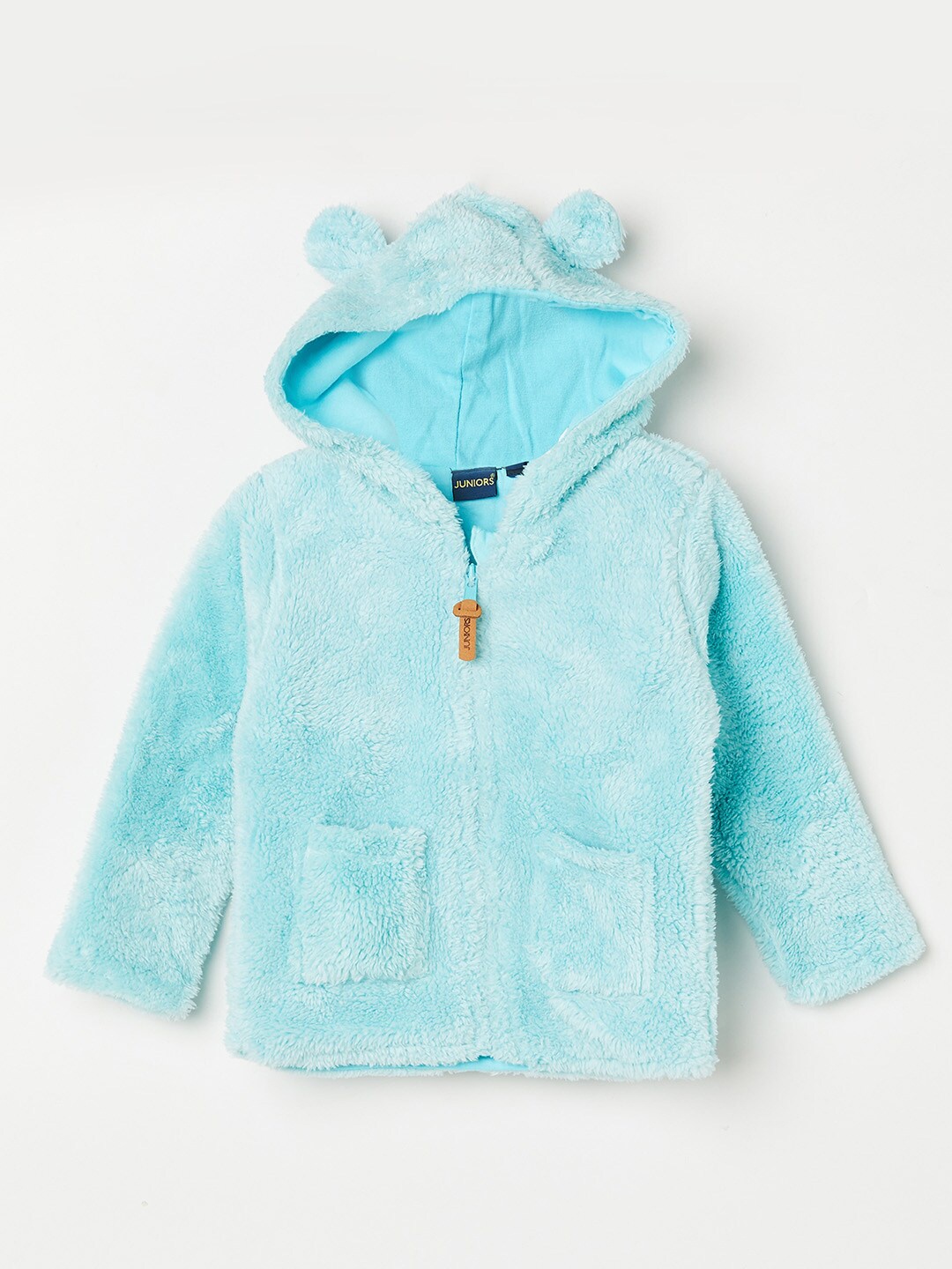 

Juniors by Lifestyle Boys Blue Hooded Sweater with Fuzzy Detail