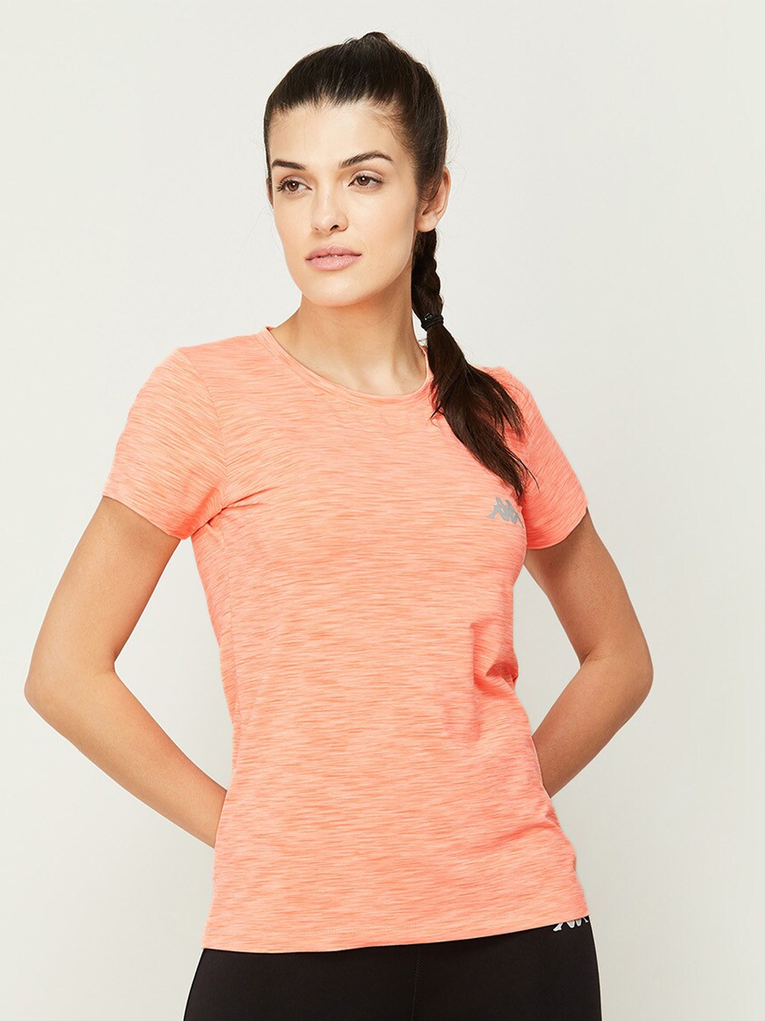 

Kappa Women Orange T-shirt