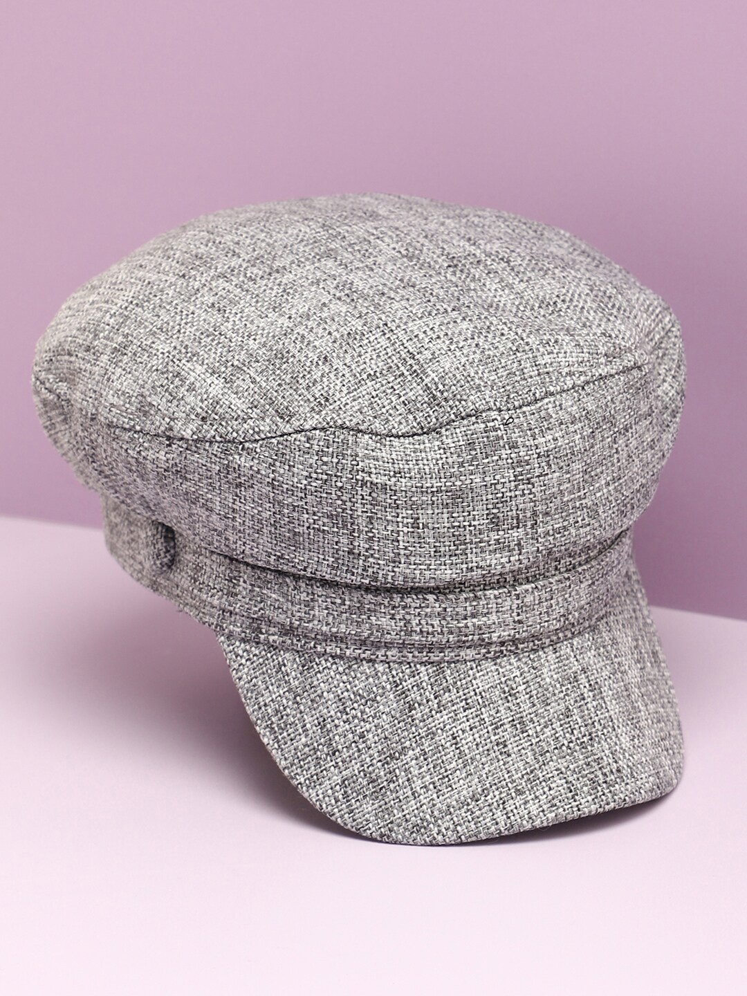 

HAUTE SAUCE by Campus Sutra Women Grey Printed Visor Cap