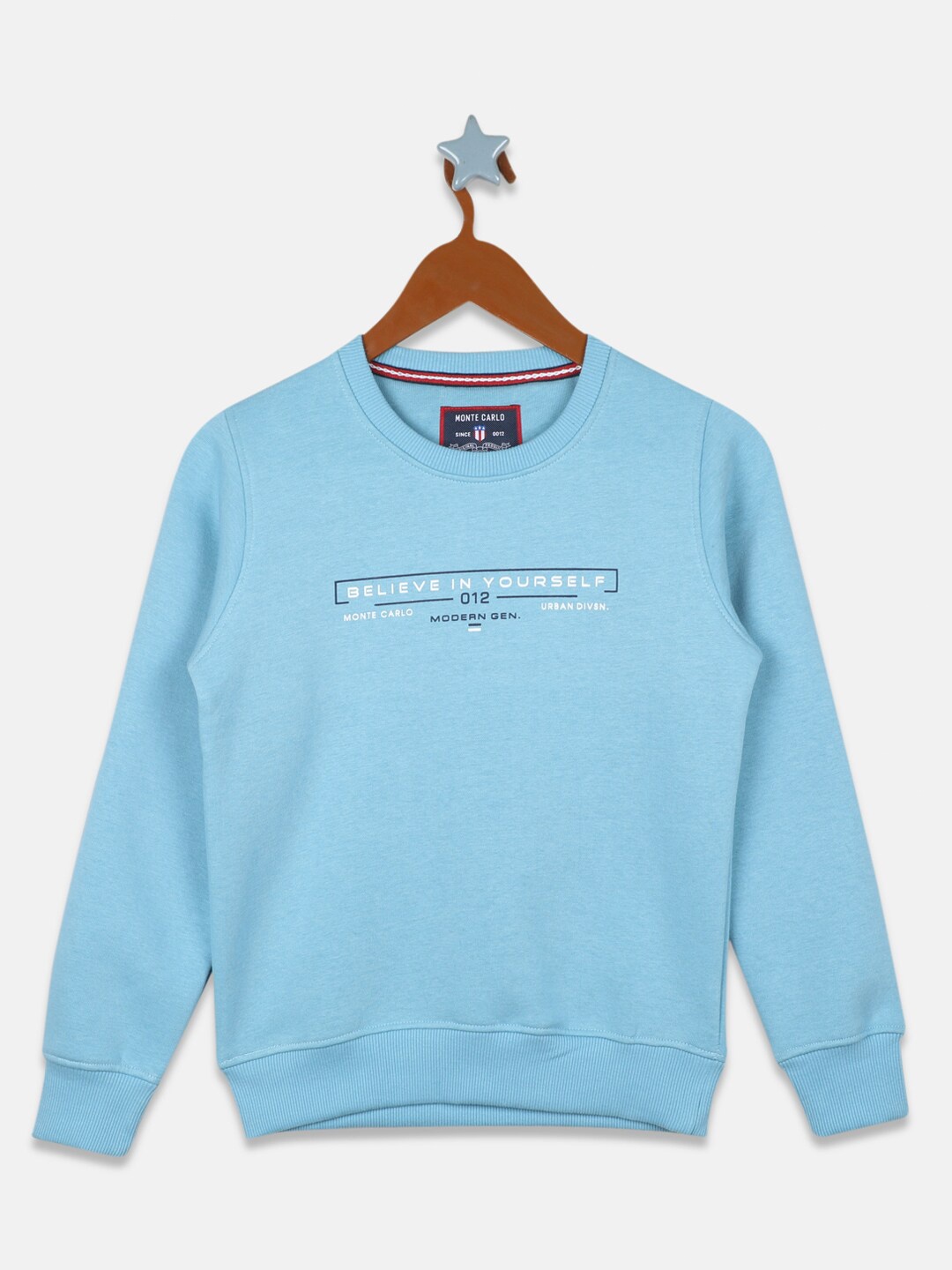 

Monte Carlo Boys Blue Cotton Sweatshirt