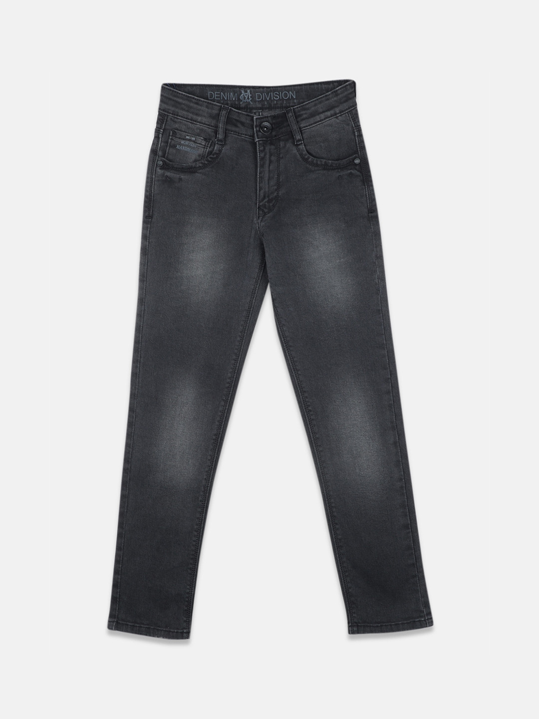 

Monte Carlo Boys Blue Slim Fit Light Fade Stretchable Jeans