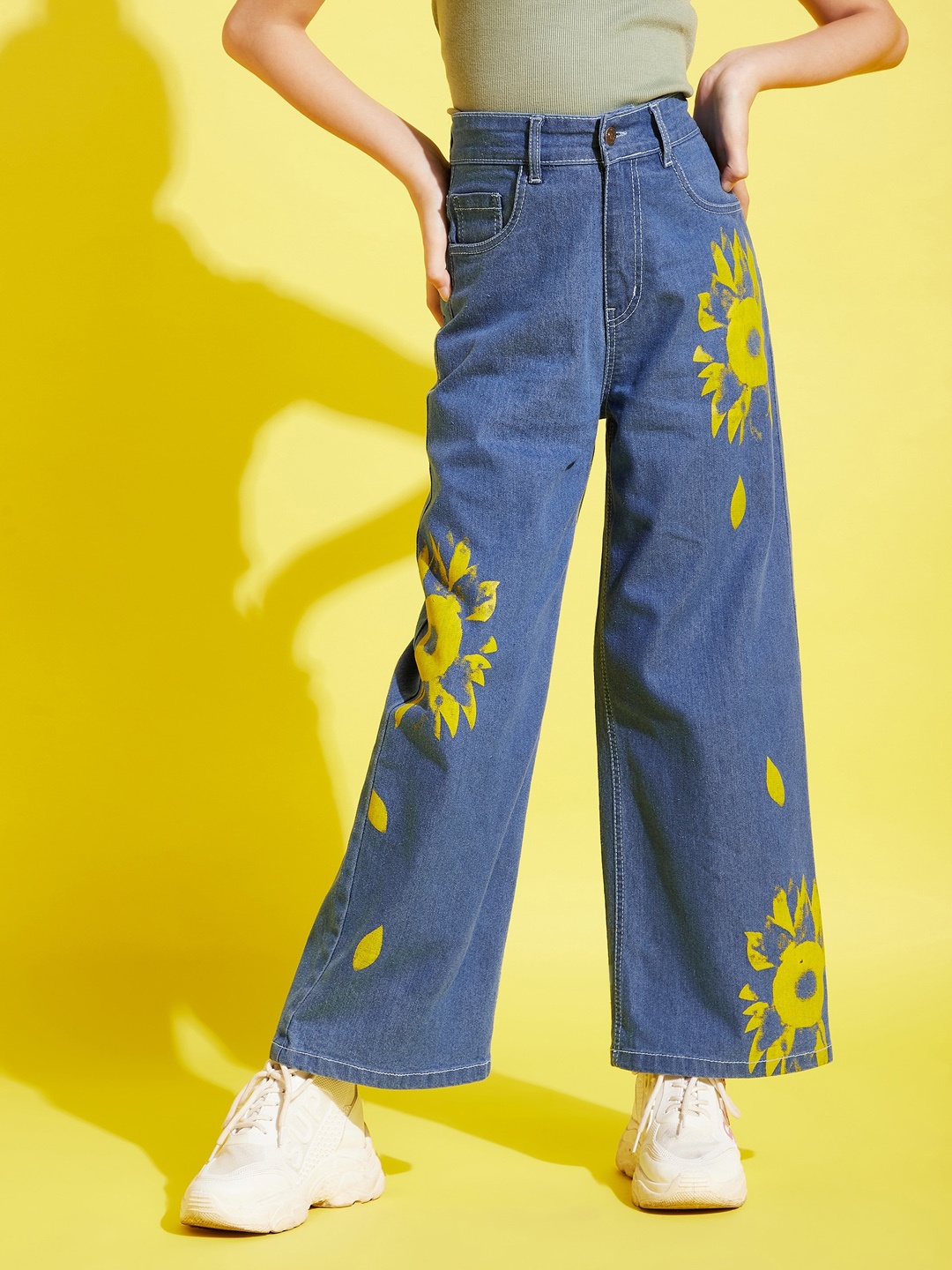 

Noh Voh - SASSAFRAS Kids Girls Blue Comfort Jeans