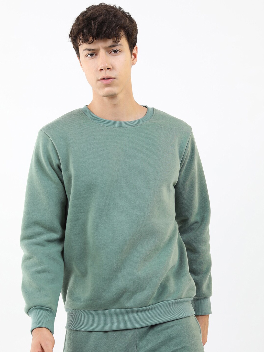 

KETCH Men Green Long Sleeve Sweatshirt